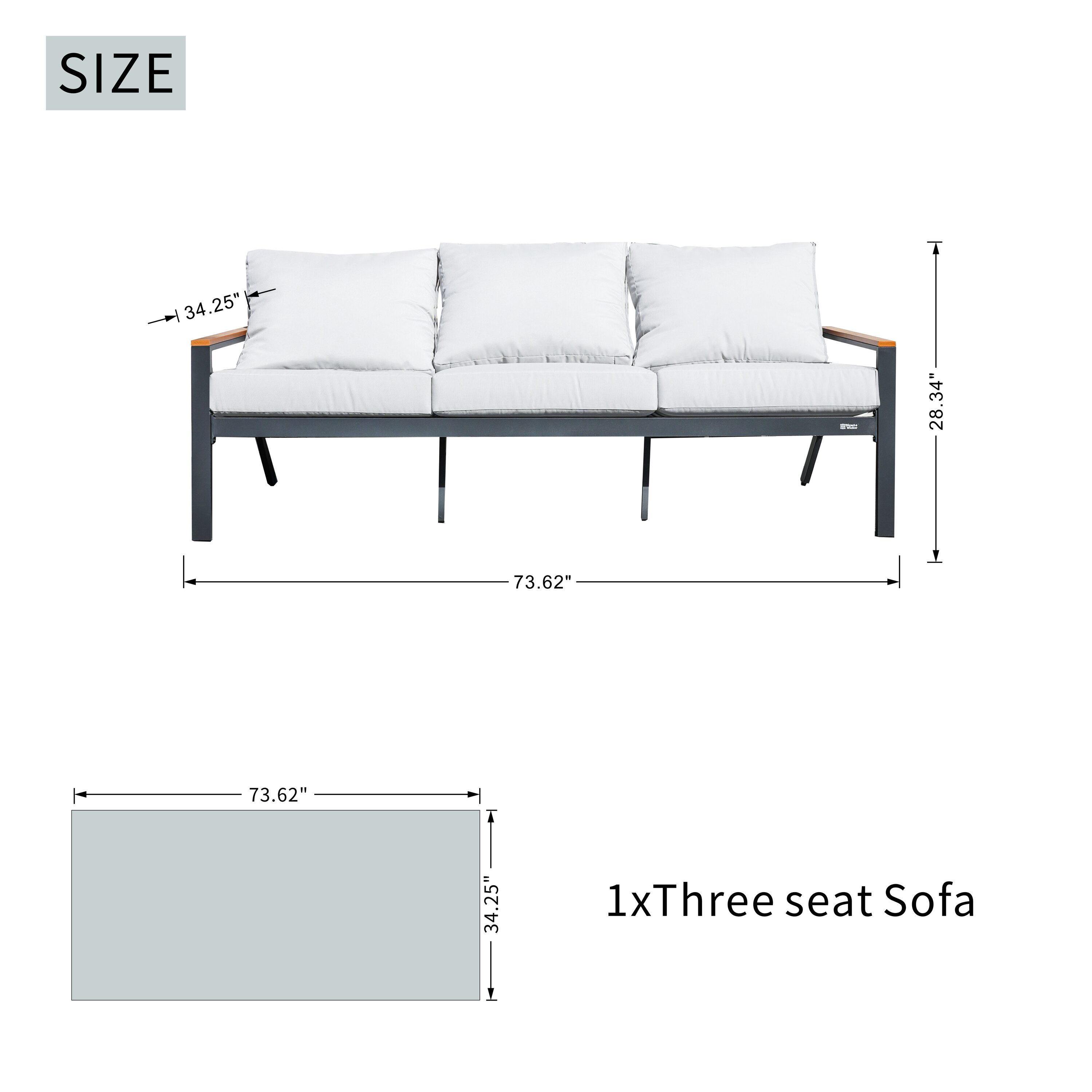 Moda Furnishings MAG-2140-2481TLS Patio-Conversation-Sets - View #7