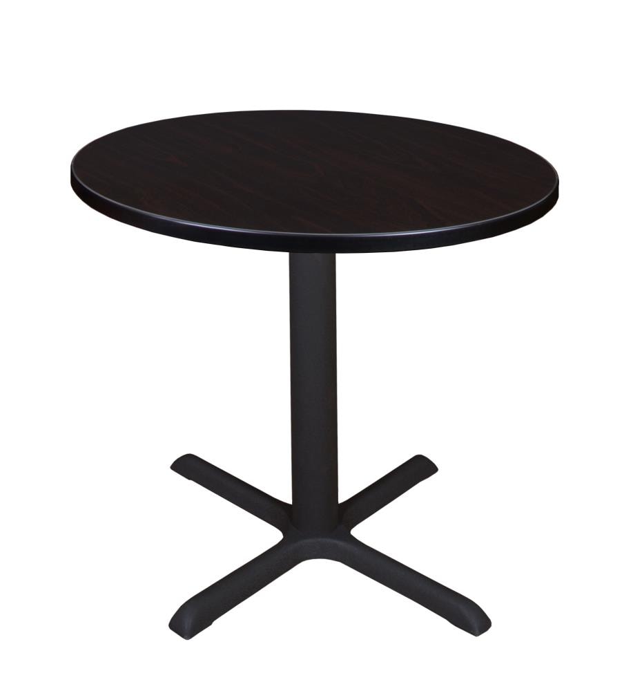 Regency TB30RNDMW Breakroom Brown 4-Person Training Table (30-in W x 29-in H)