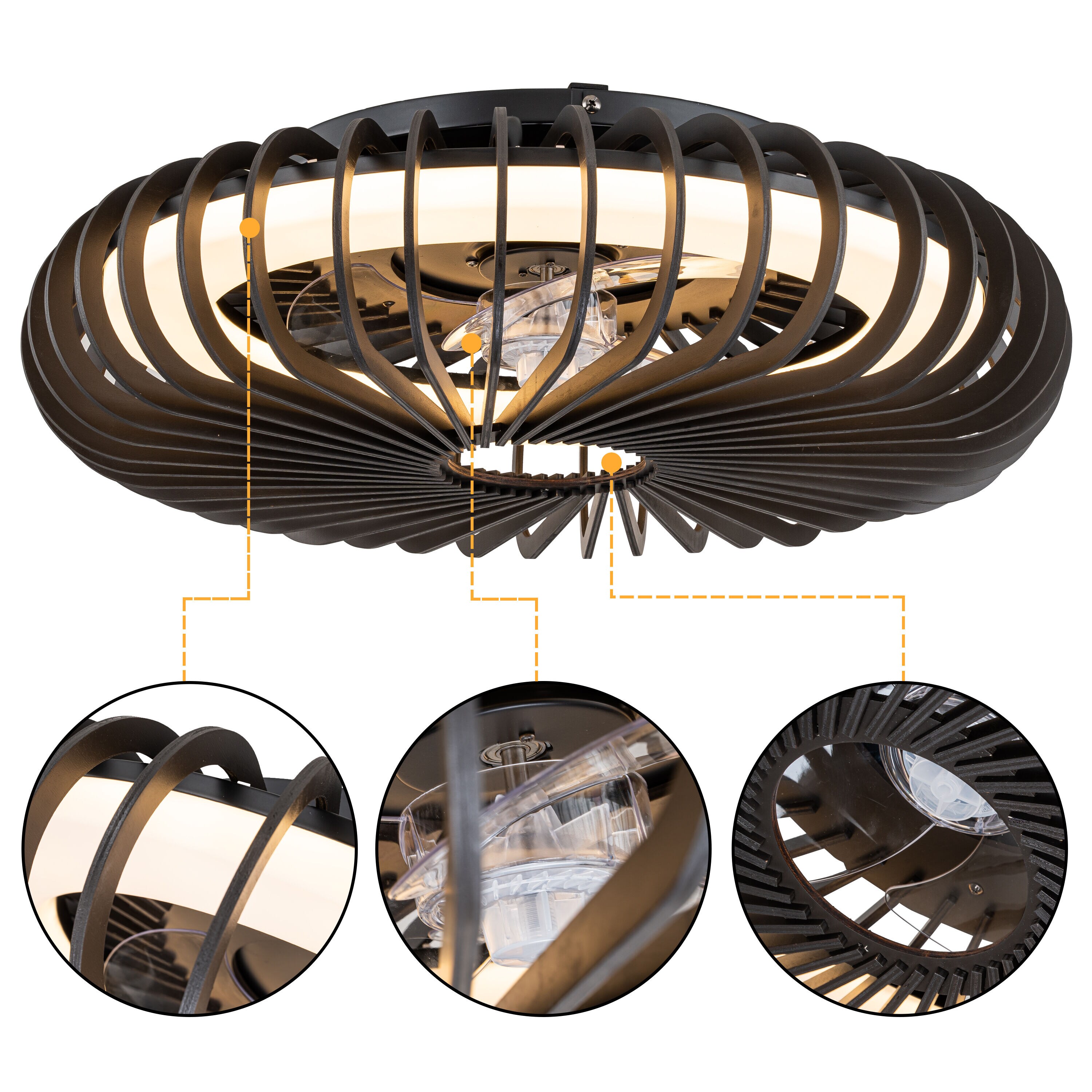 C Cattleya LCA2370-CF Ceiling-Fans - View #4
