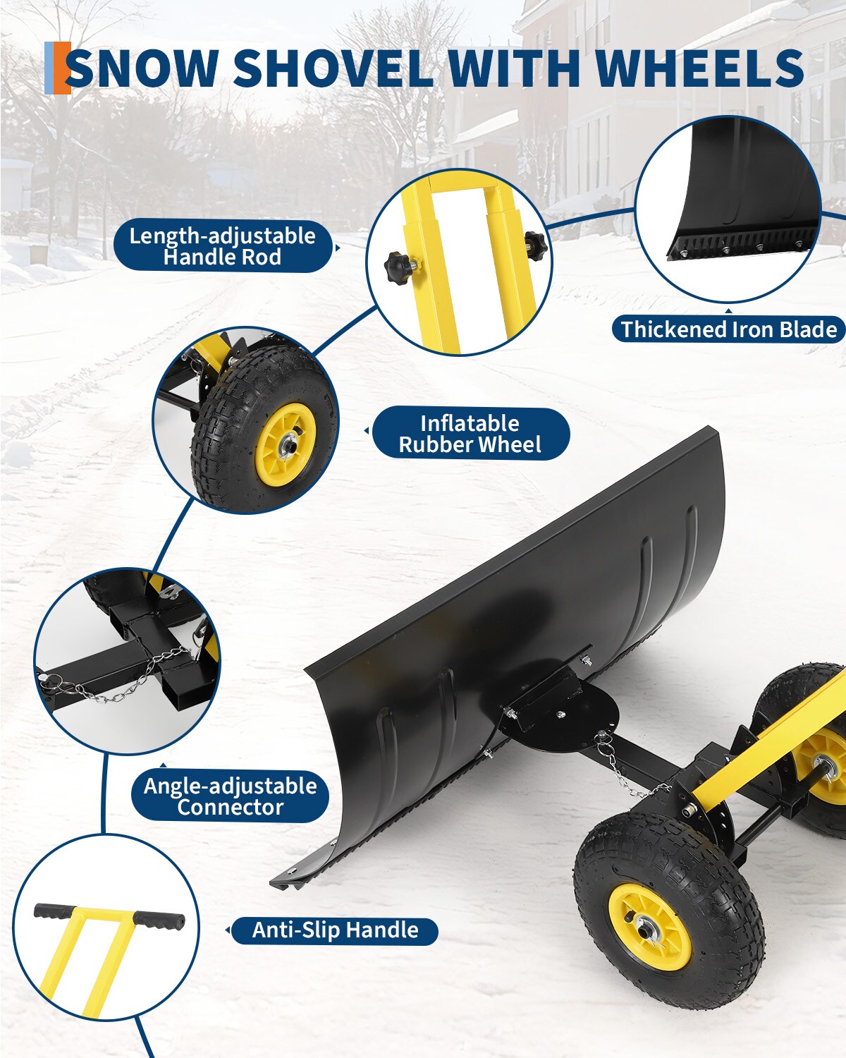 Garvee PPG33VRQZAX001 Snow-Shovels - View #7