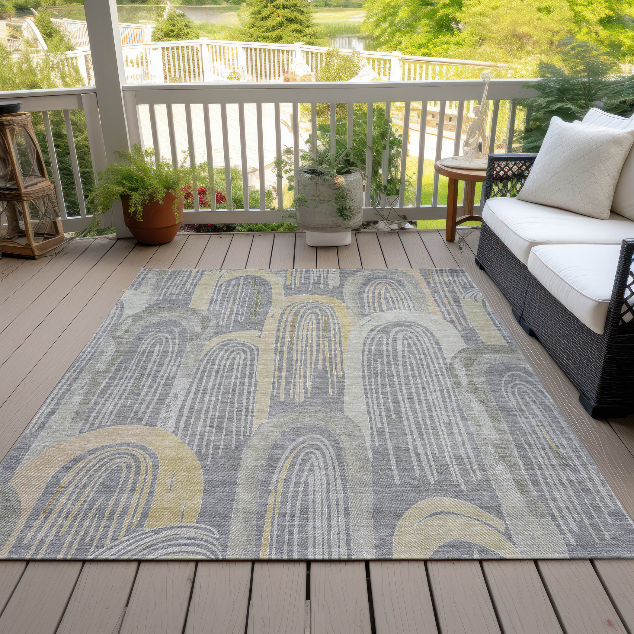 Addison Rugs ACN1590GY30X46 rugs - View #9