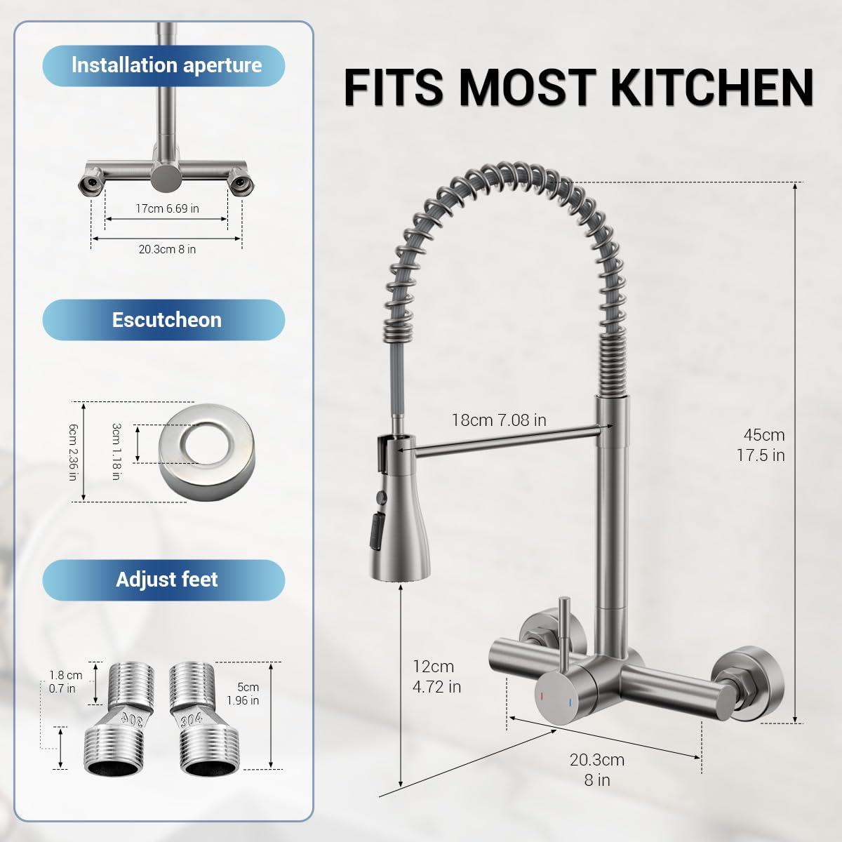 LILILIAN FMY LRO0820E028 Kitchen-Faucets - View #6