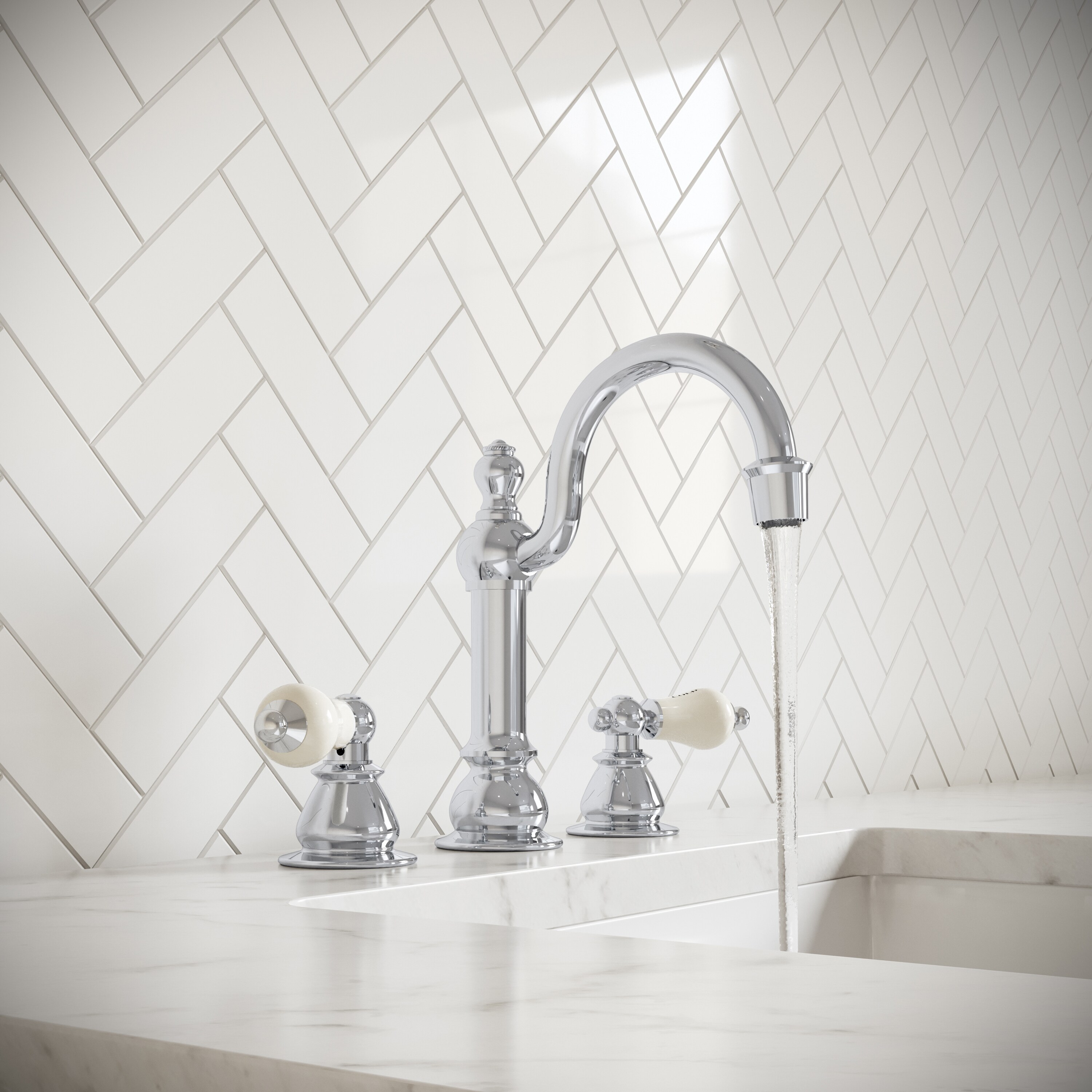 Water Creation F2-0012-01-CL Lavatory-Faucets - View #3