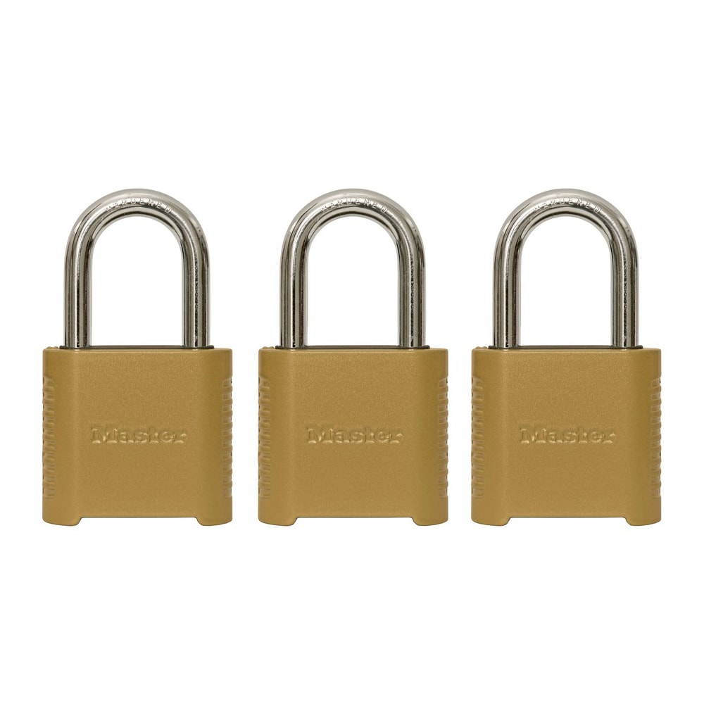Master Lock Padlock Set Your Own Combination Security 2 Inch Wide Zinc 875dlh for sale online 