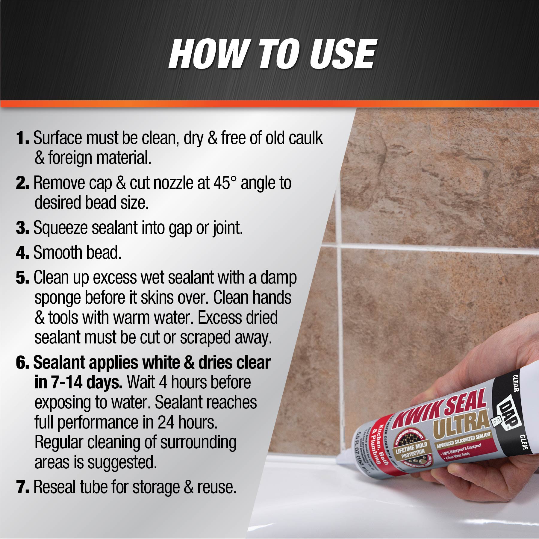 DAP 7079818915SOS caulking - View #5