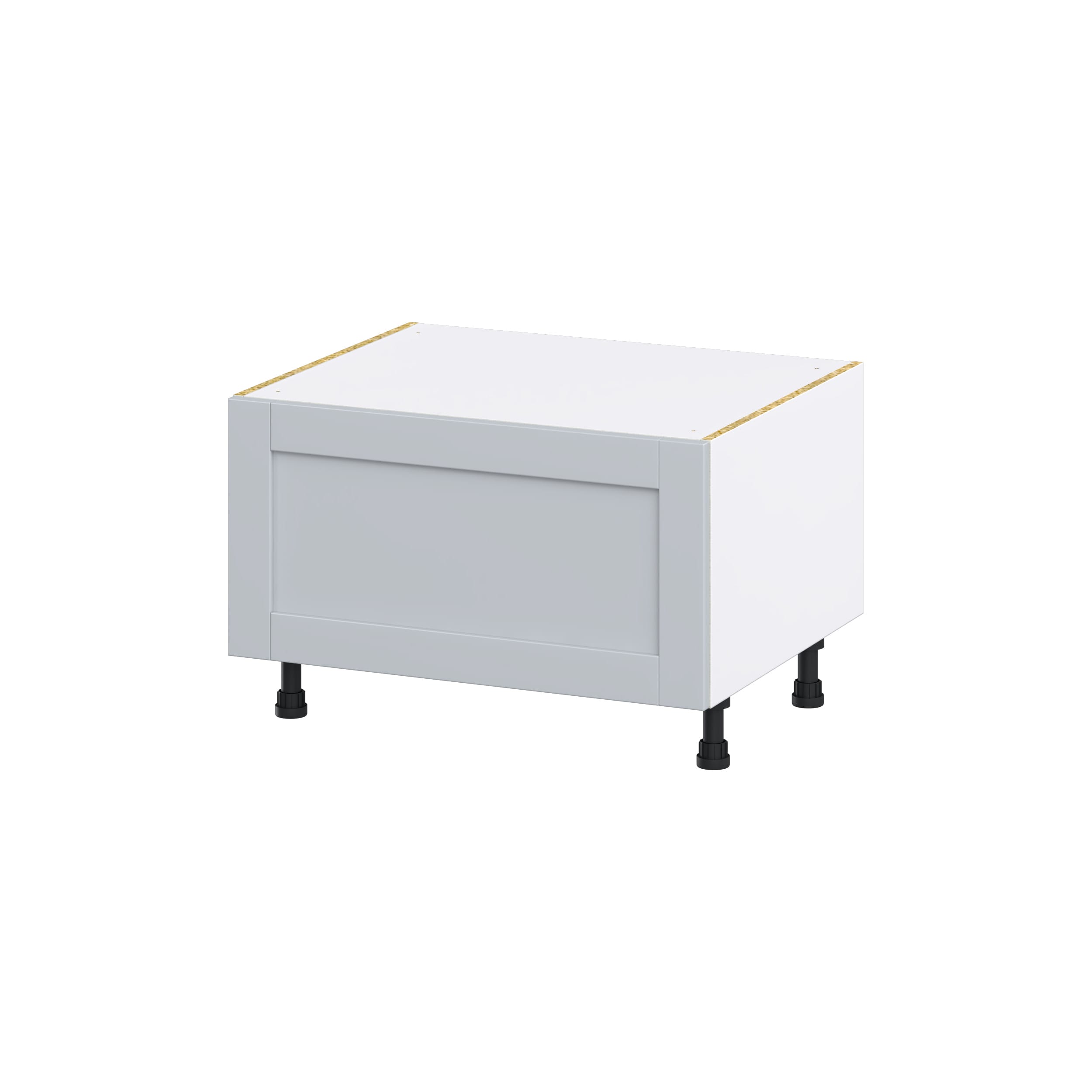 Hugo&Borg Charlesberg 36-in W x 19.5-in H x 24-in D Gray 1-Drawer Base Fully Assembled Cabinet