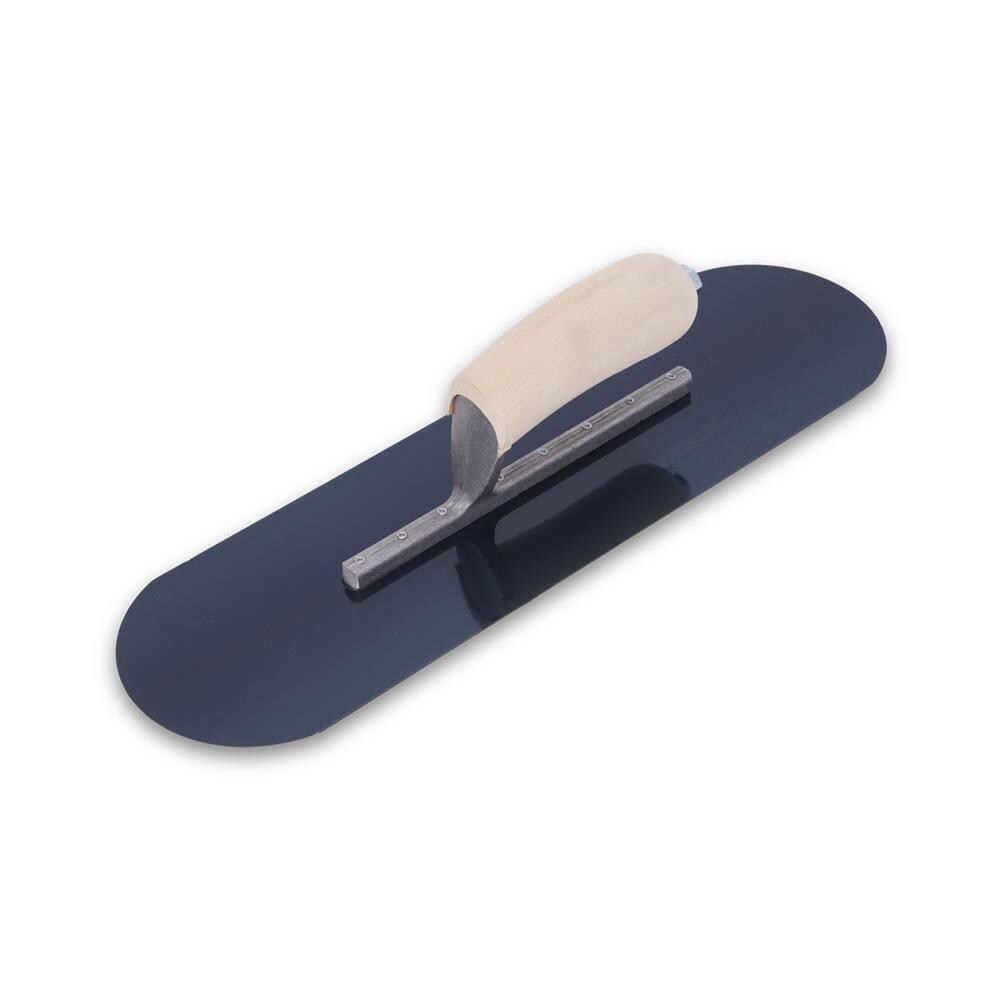 QLT by Marshalltown 16-Inches x 4.5-Inches Blue steel Pool Concrete Trowel #PT164B