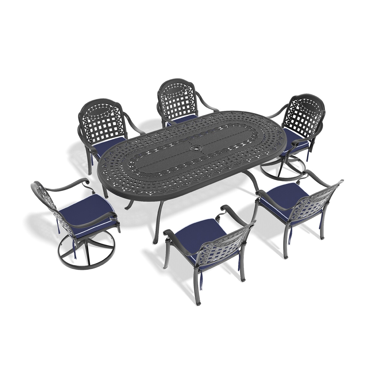 Dimakai DK-C3312T514 Patio-Dining-Sets - View #2
