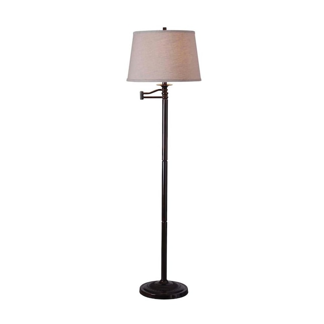 Copper Bronze Swing Arm Floor Lamp, Kenroy Adjustable Floor Lamp
