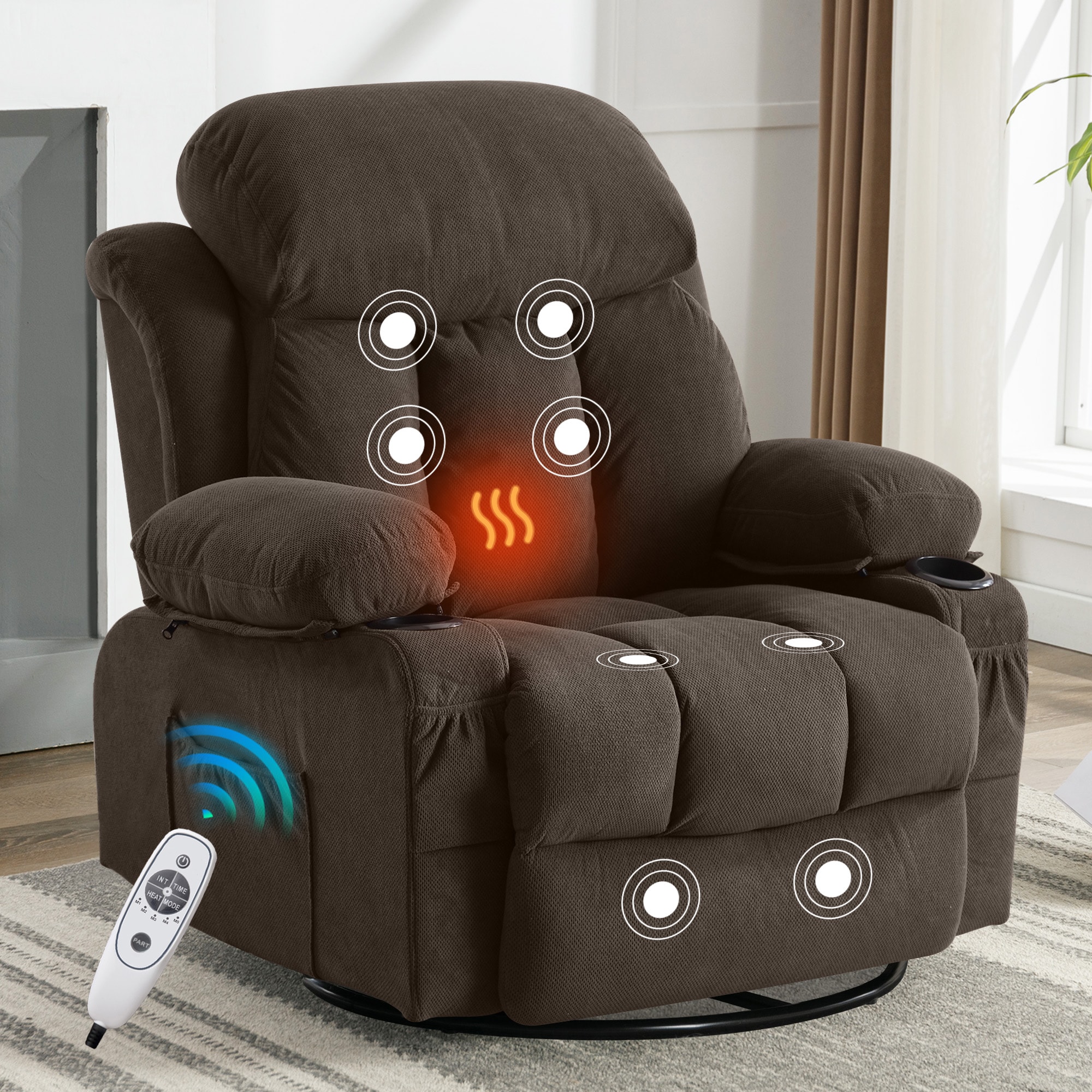 Sumyeg JH-HFOF-026CF recliners - View #2