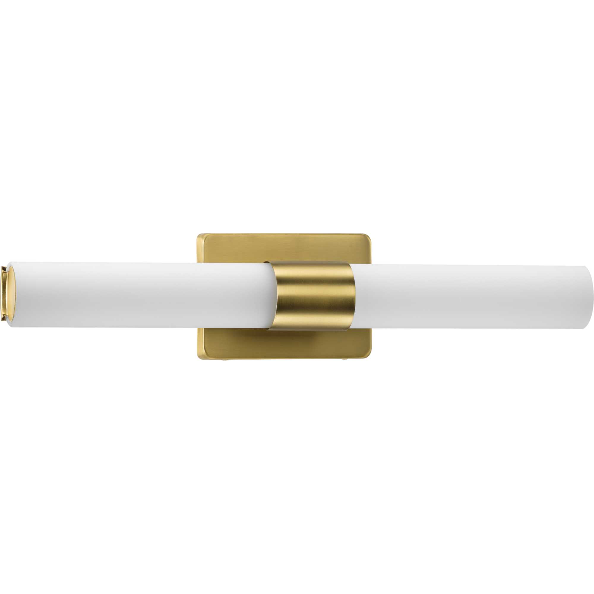 Progress Lighting P300150-012-30 Blanco LED 22.25-in 1 -Light Satin Brass Integrated LED Modern/contemporary Vanity light bar
