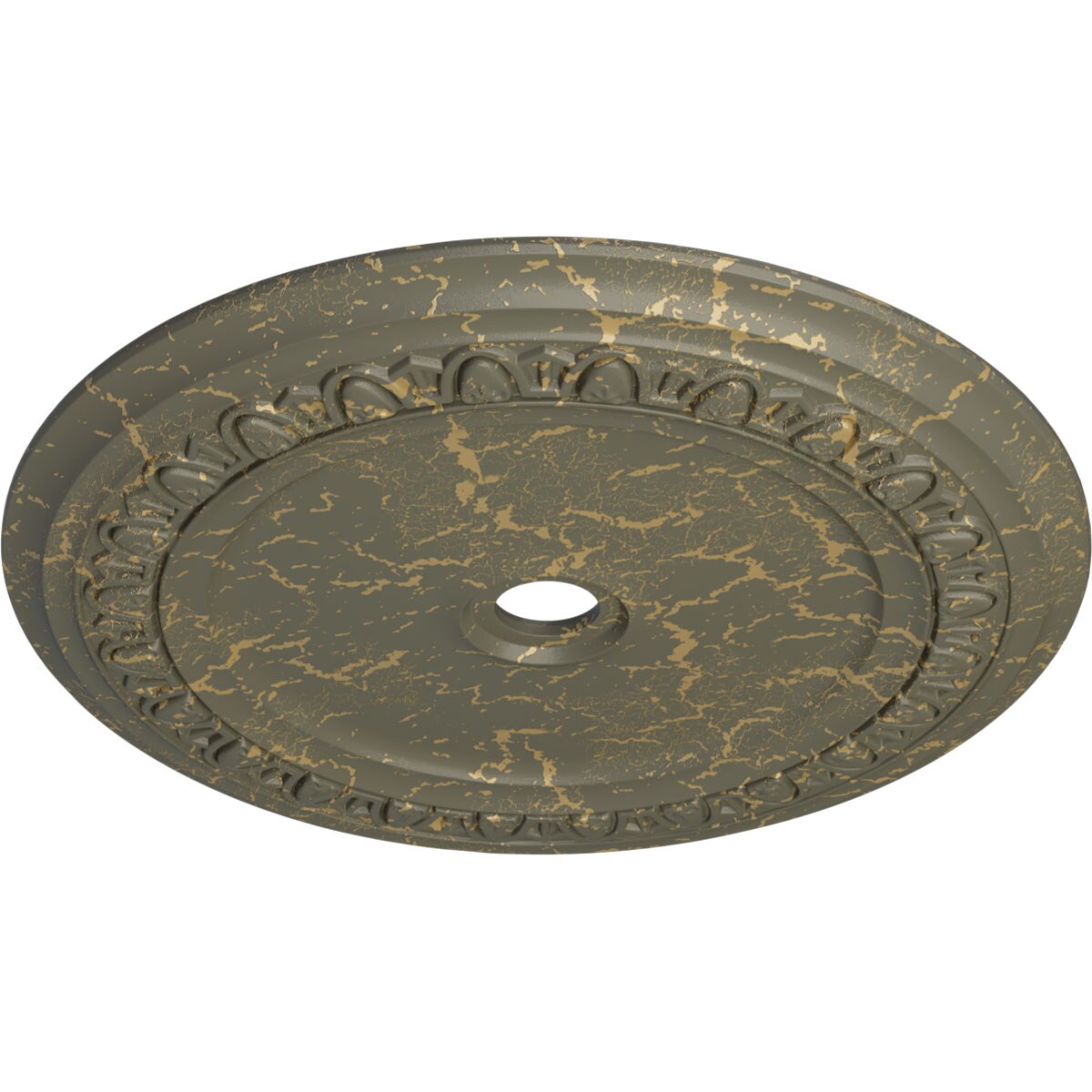 Ekena Millwork CM41CAWHC Ceiling-Medallions - View #2
