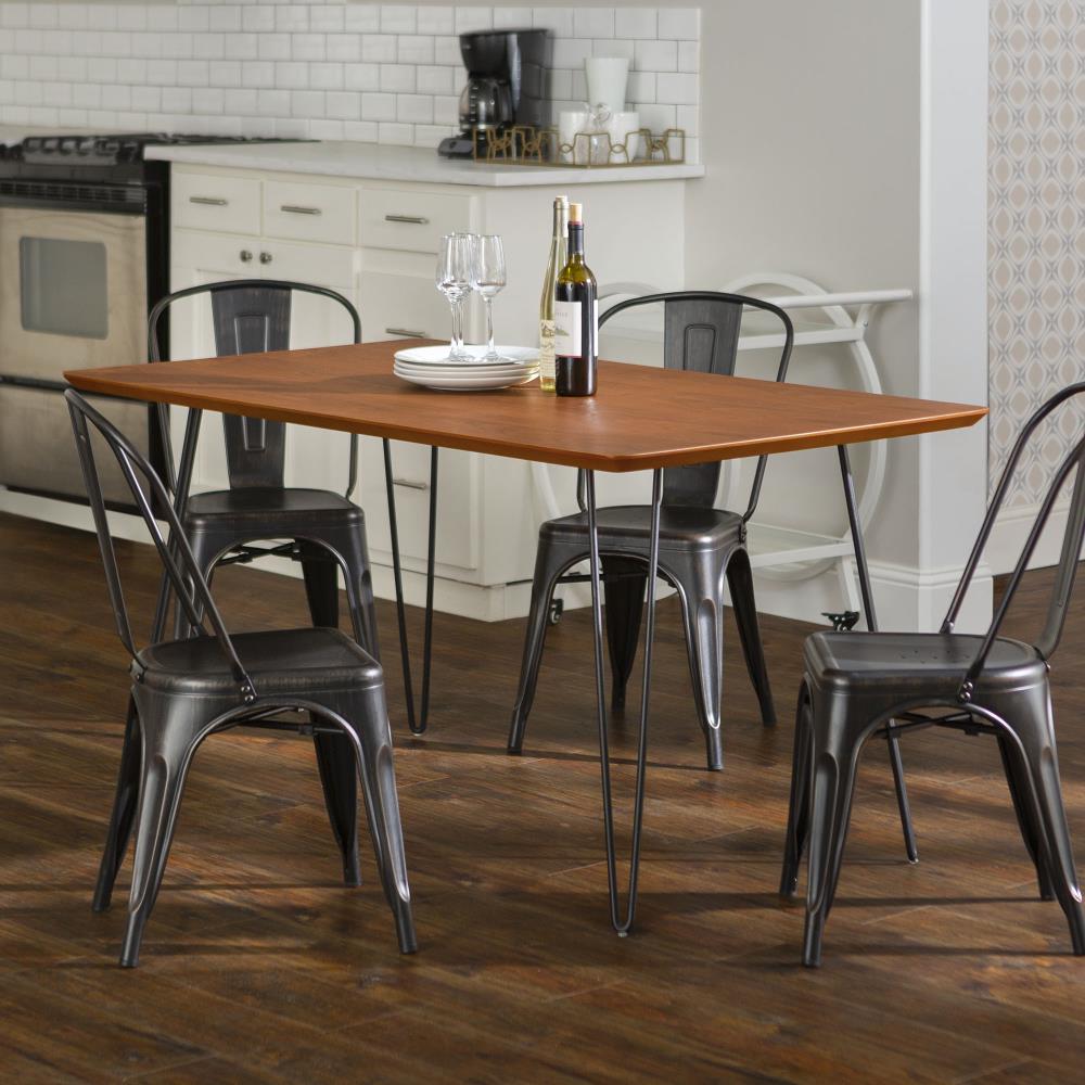 Walker Edison LW60HPMCWT-5 Dining-Sets - View #2
