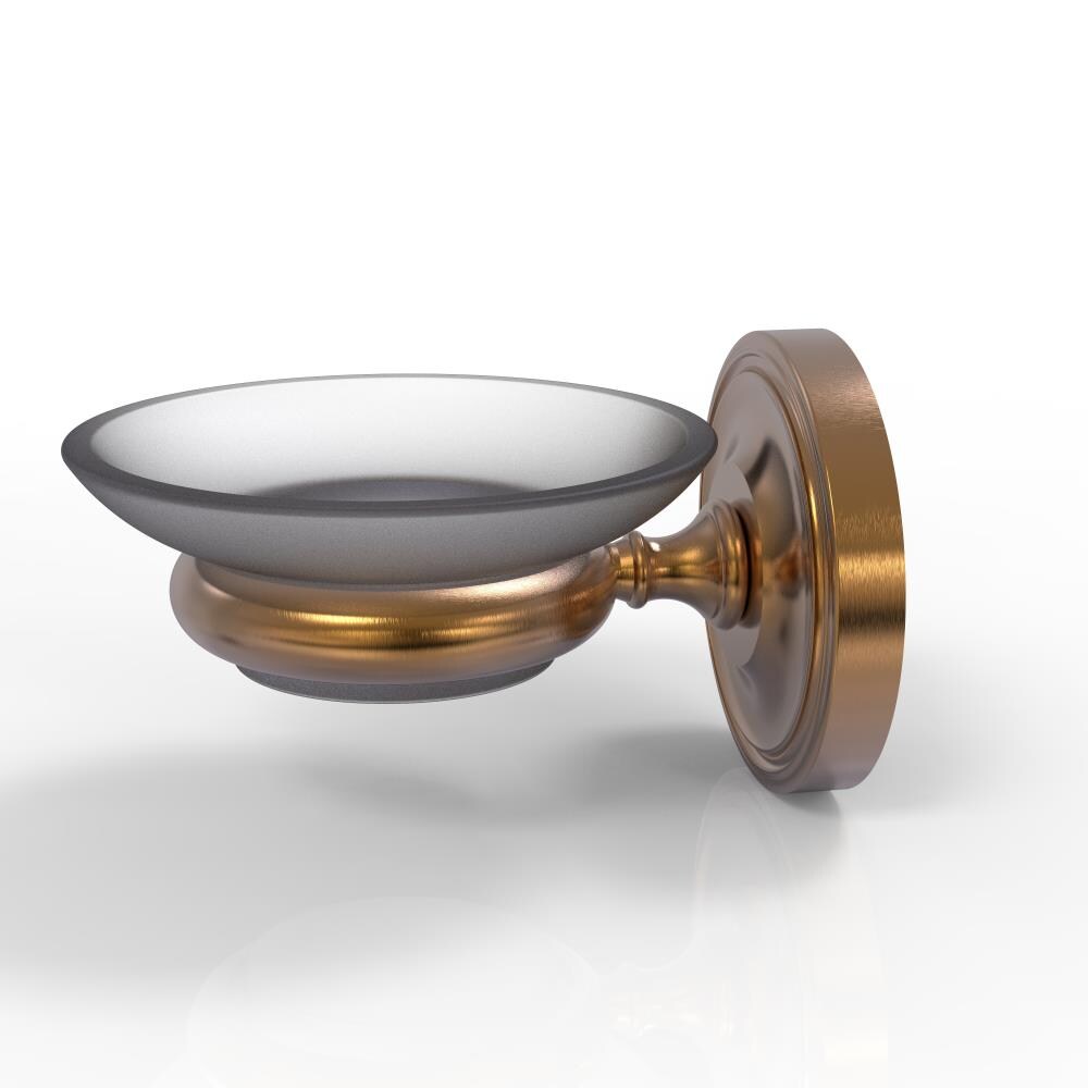 Allied Brass Prestige Regal Collection Wall Mounted Soap Dish in Brushed  Bronze in the Soap Dishes department at Lowes.com