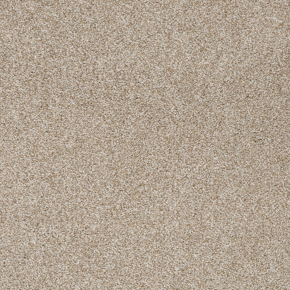 Style Selections STP32-12-L010 Express Install Vibrant blend I Nutmeg Brown 37-oz sq yard Polyester Plush Indoor Carpet