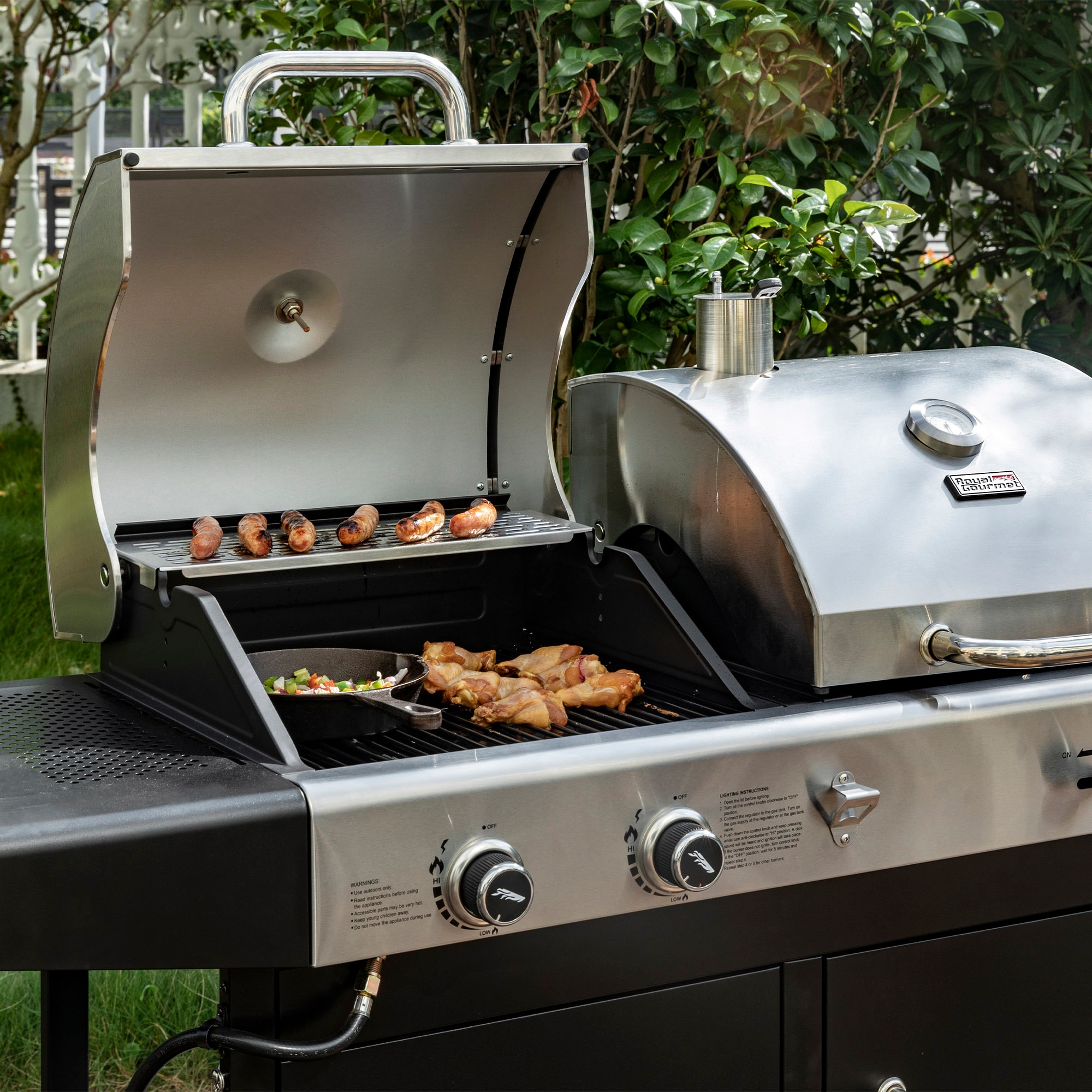 Royal Gourmet ZH3002N-N Combo-Grills - View #3