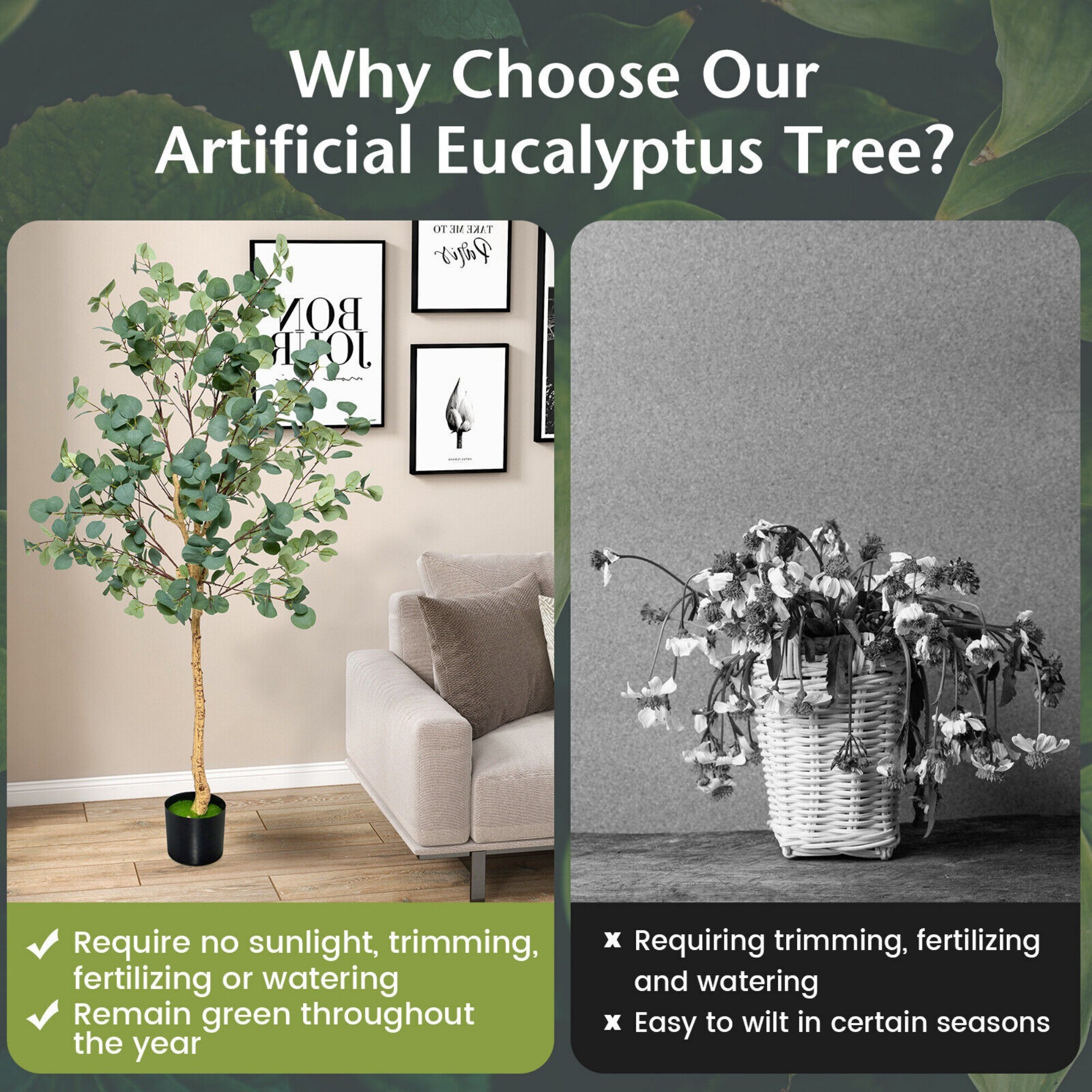 Poinic CWZH10131 Artificial-Plants-Trees - View #5