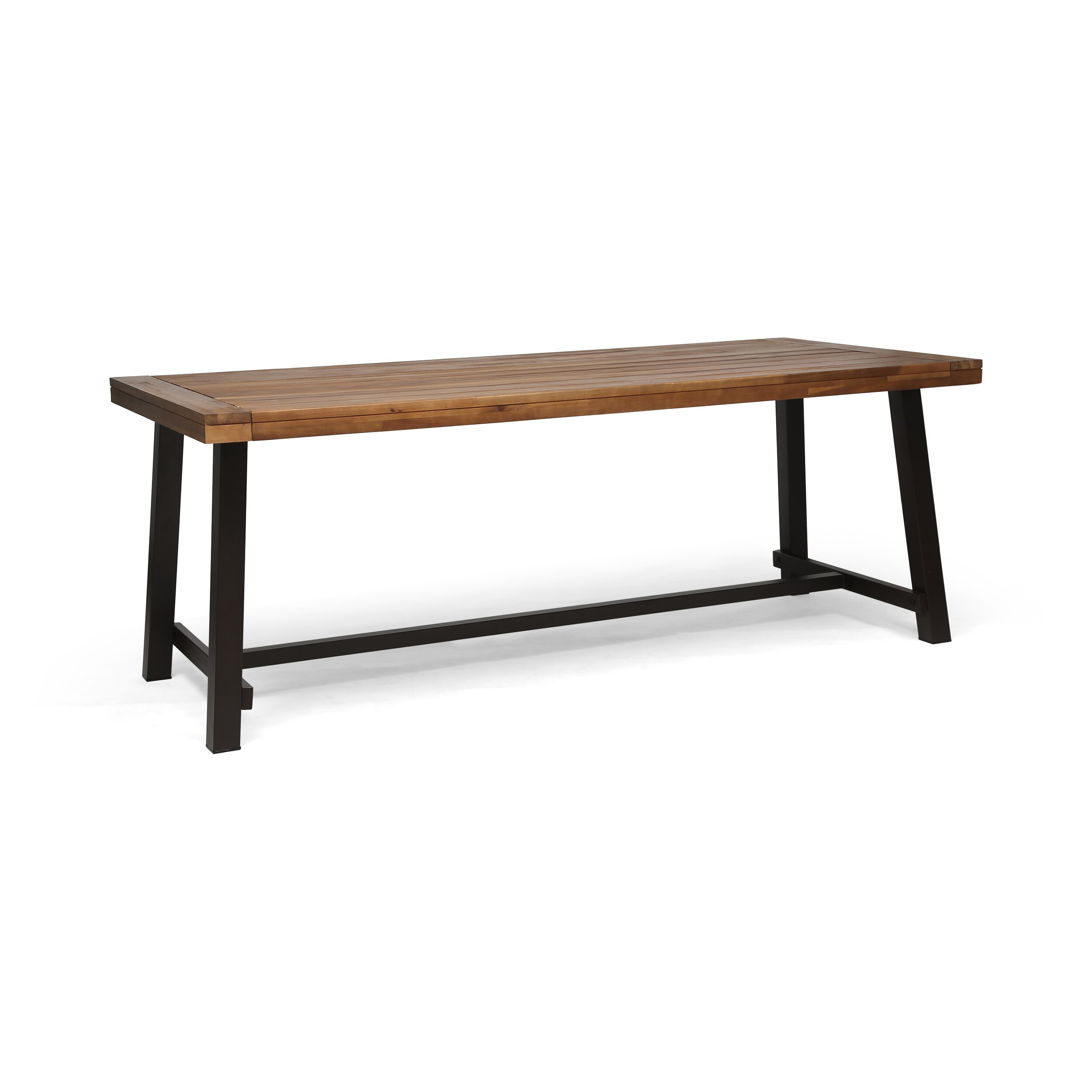 Balfour 9-Piece Teak Acacia Wood Outdoor Dining Set