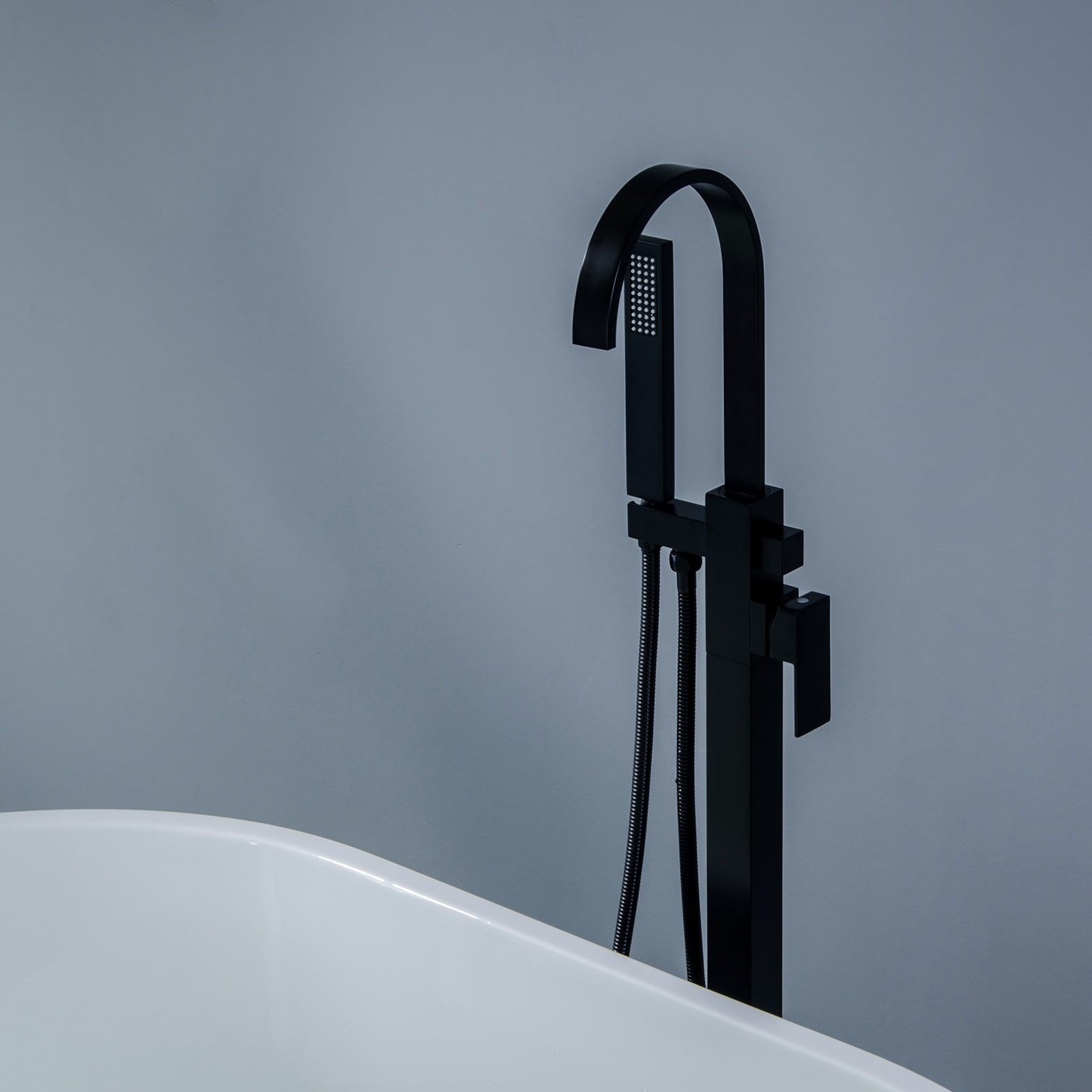 BWE A-97011-BLACK Roman-Tub-Faucets - View #4
