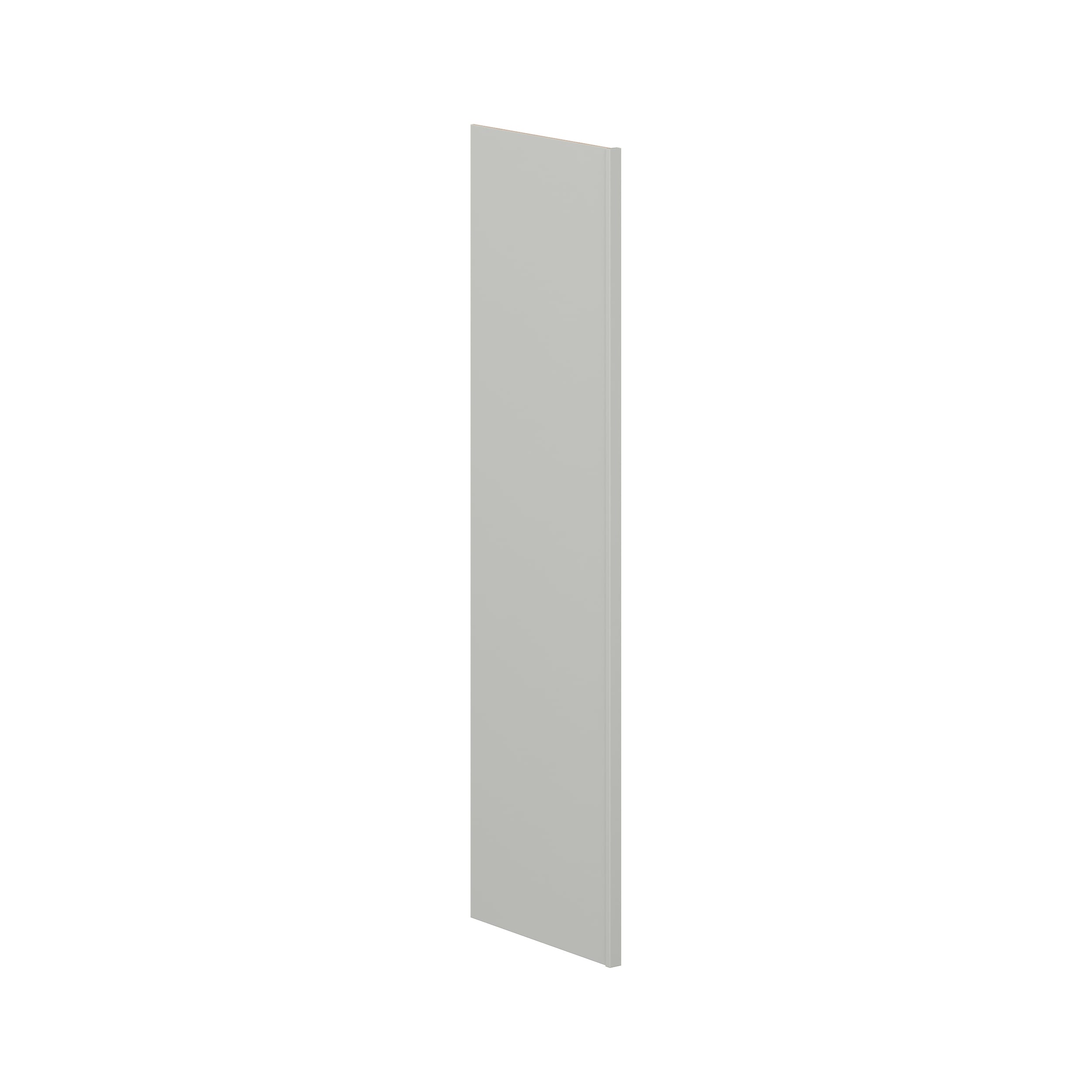 Hugo&Borg REP2484-JA PRO Jasper Cabinet End Panel 24-in W x 84-in H x 1.5-in D Whisper Gray Painted