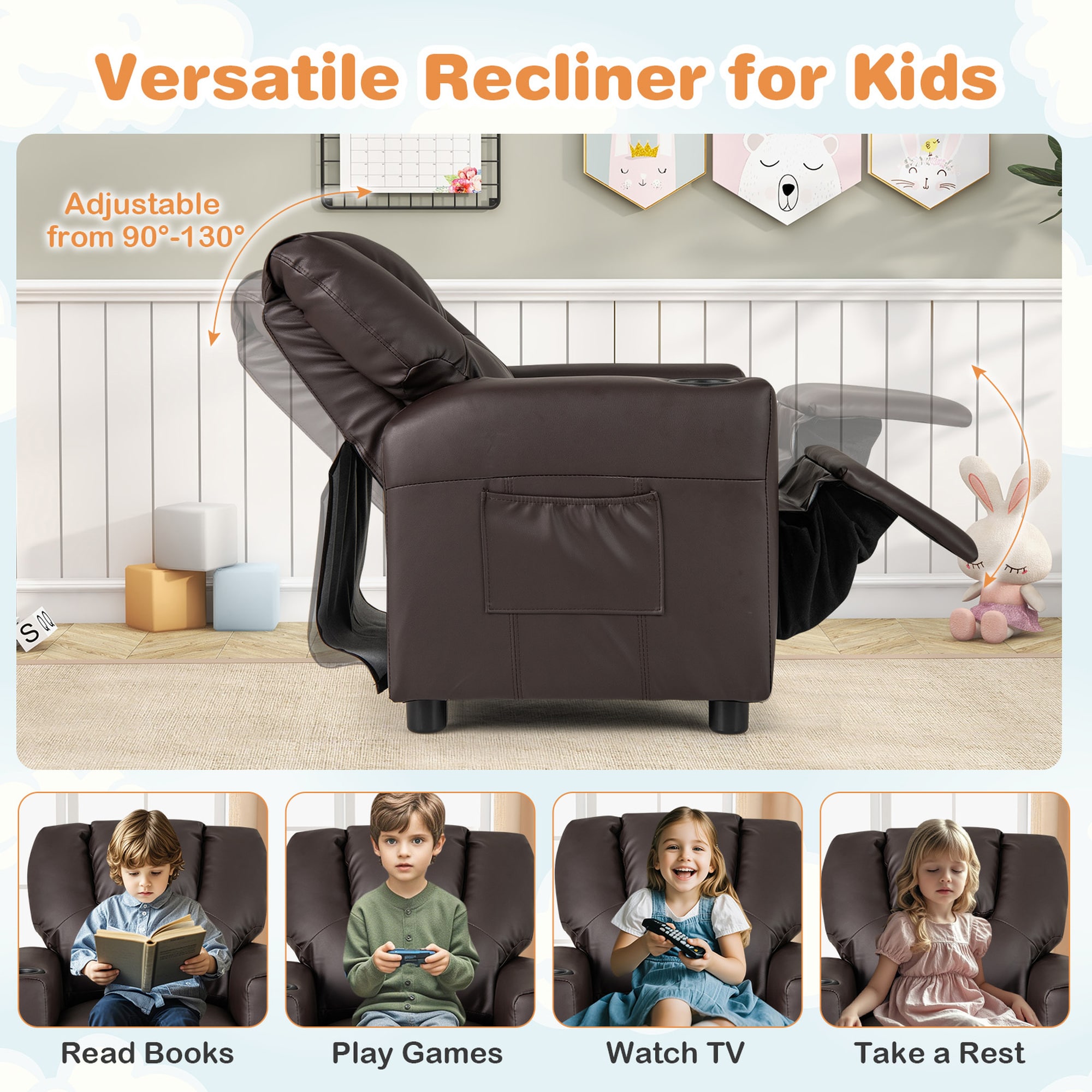 Costway HCST04937 Kids-Chairs - View #5