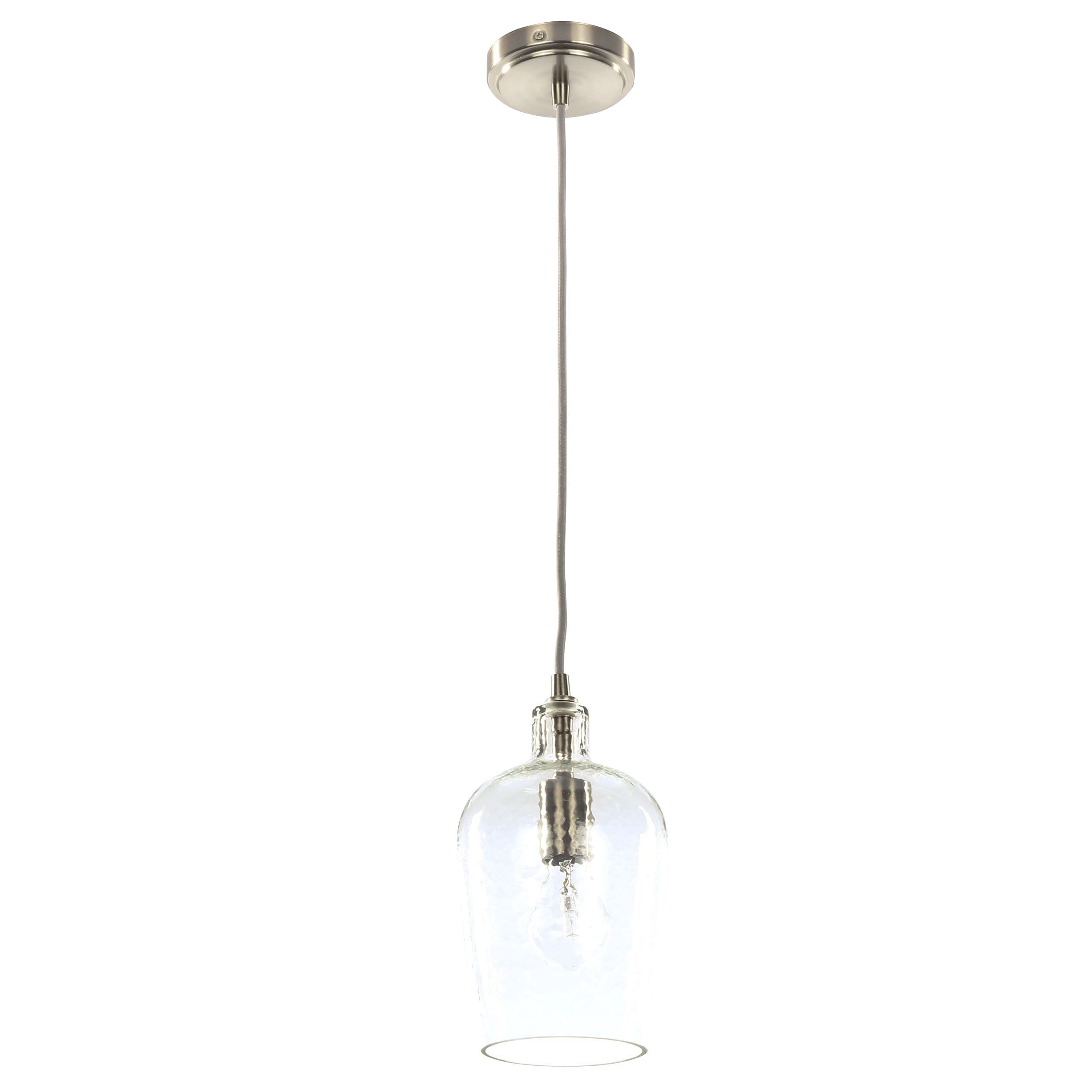 lowes glass pendant