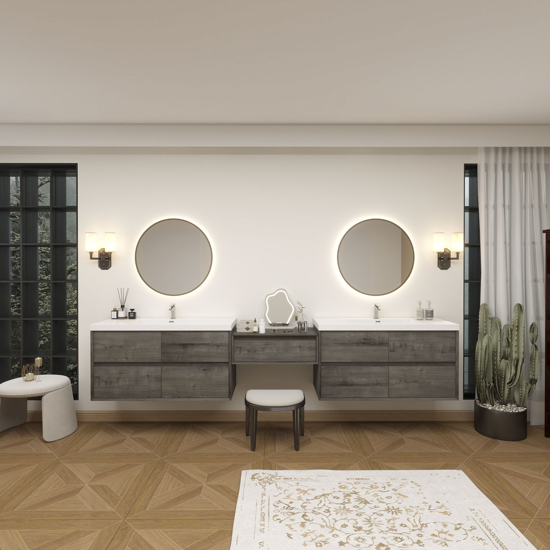 BV Better Vanity SLIM17-48+30+48-SO Bath-Vanity-Combo - View #3