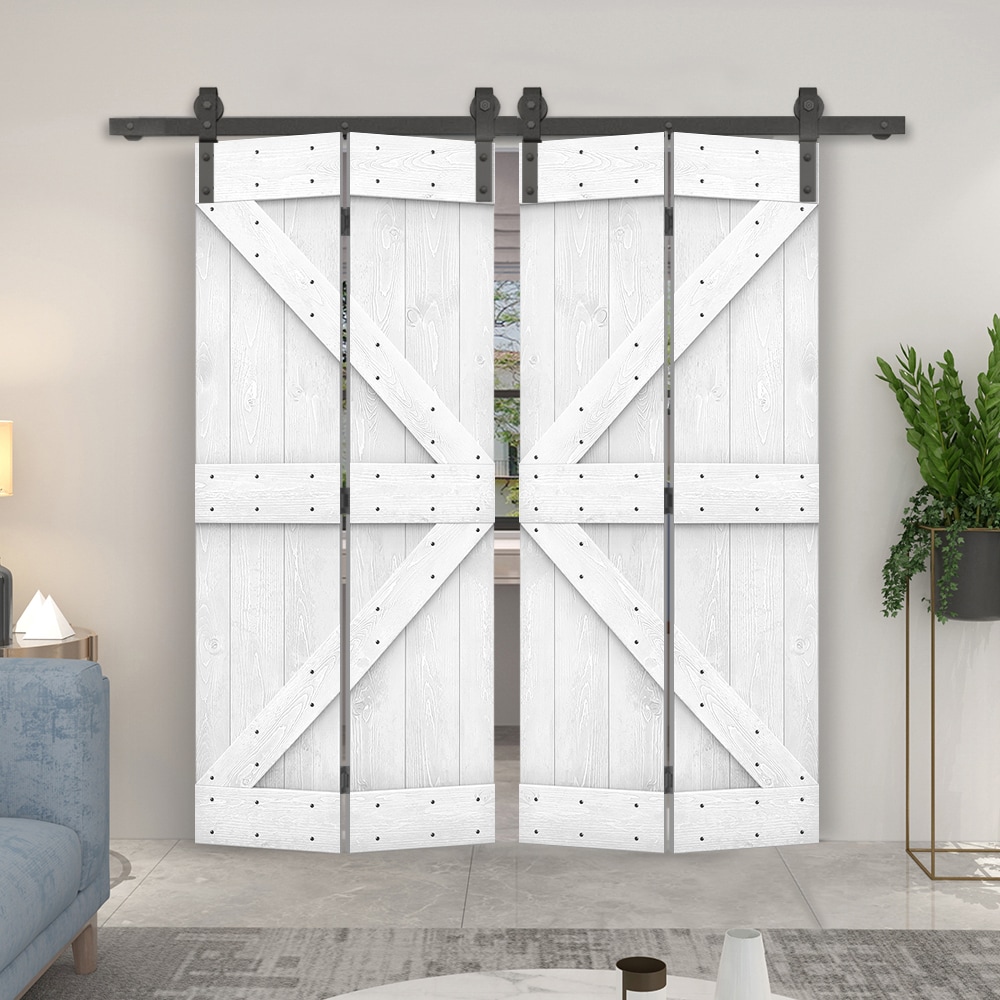CALHOME BF1905S+K36WT2 Barn-Doors - View #2
