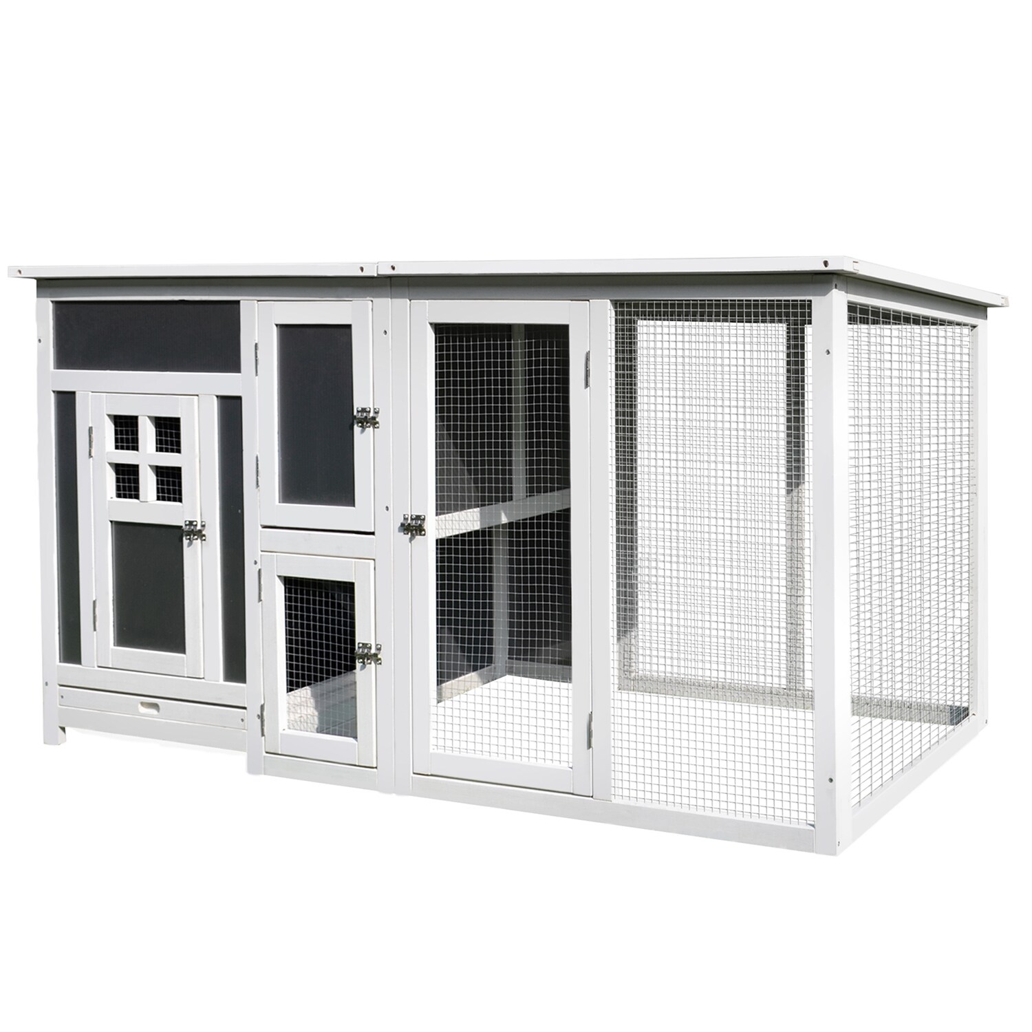 Mondawe MD-AB66333 Chicken-Coops-Rabbit-Hutches - View #2