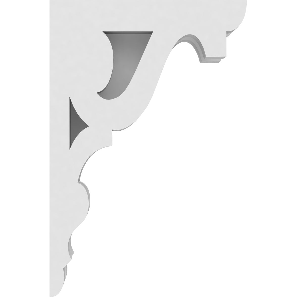 Ekena Millwork CORP01X04X06RB corbels - View #2