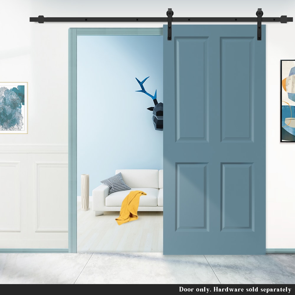 CALHOME DOOR-4PANEL-30BP Barn-Doors - View #2
