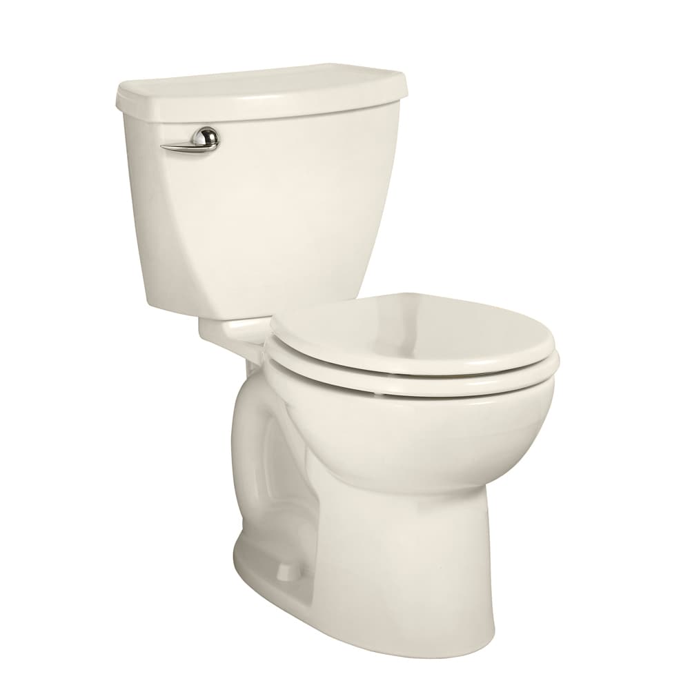 American Standard 270DB001.222 Cadet 3 Round Front Two-Piece Toilet with 10-Inch Rough-In Linen 