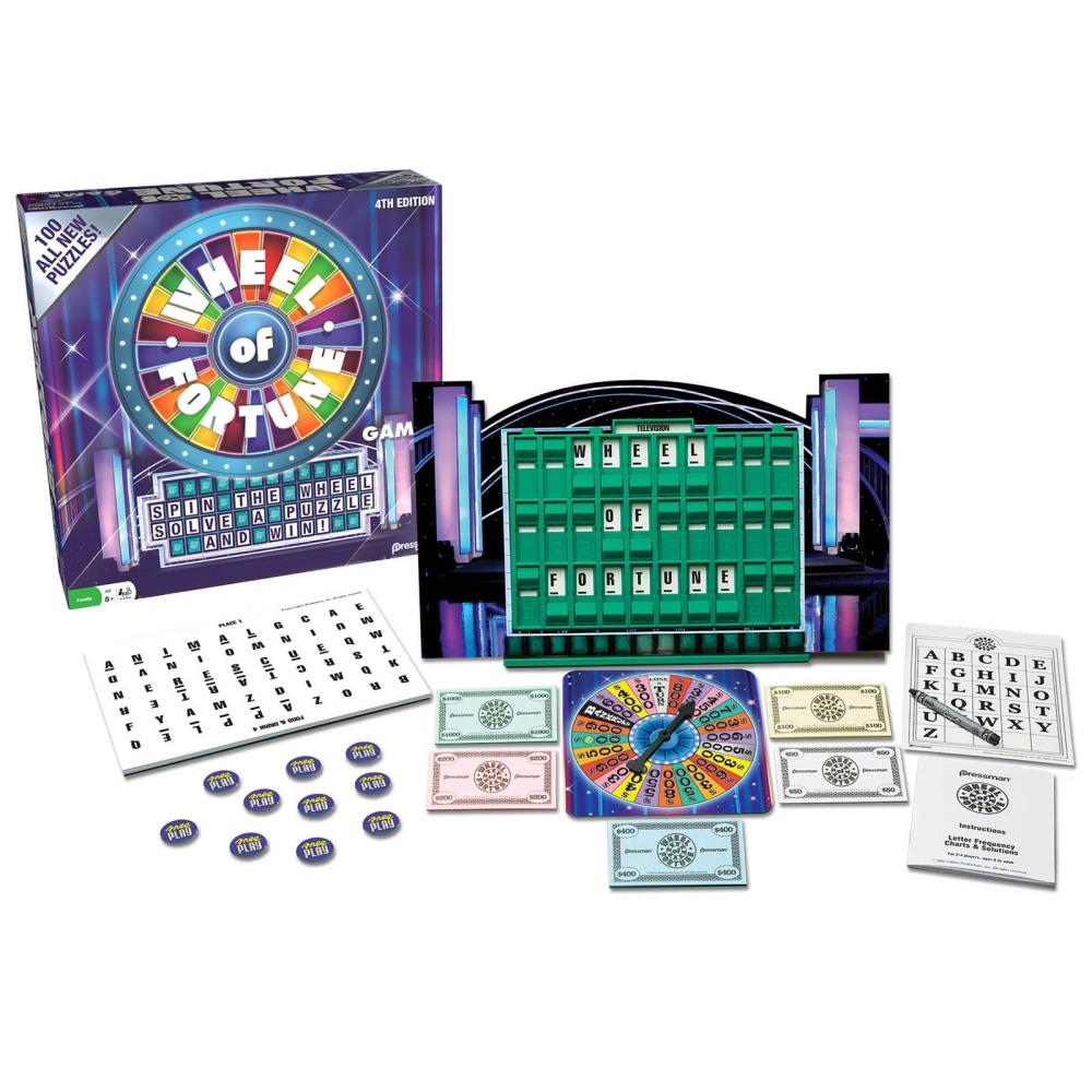 wheel of fortune board game uk