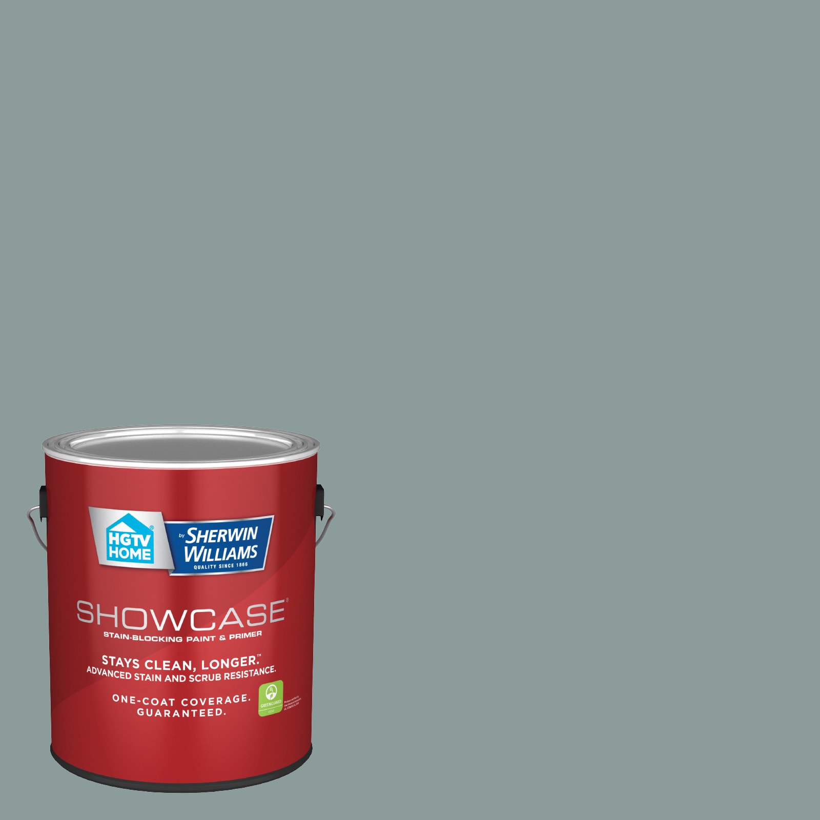HGTV HOME by Sherwin-Williams 5001-4A-935232 Showcase Eggshell Cafe Blue 5001-4A Acrylic Interior Paint Paint + Primer ( 1-gallon )