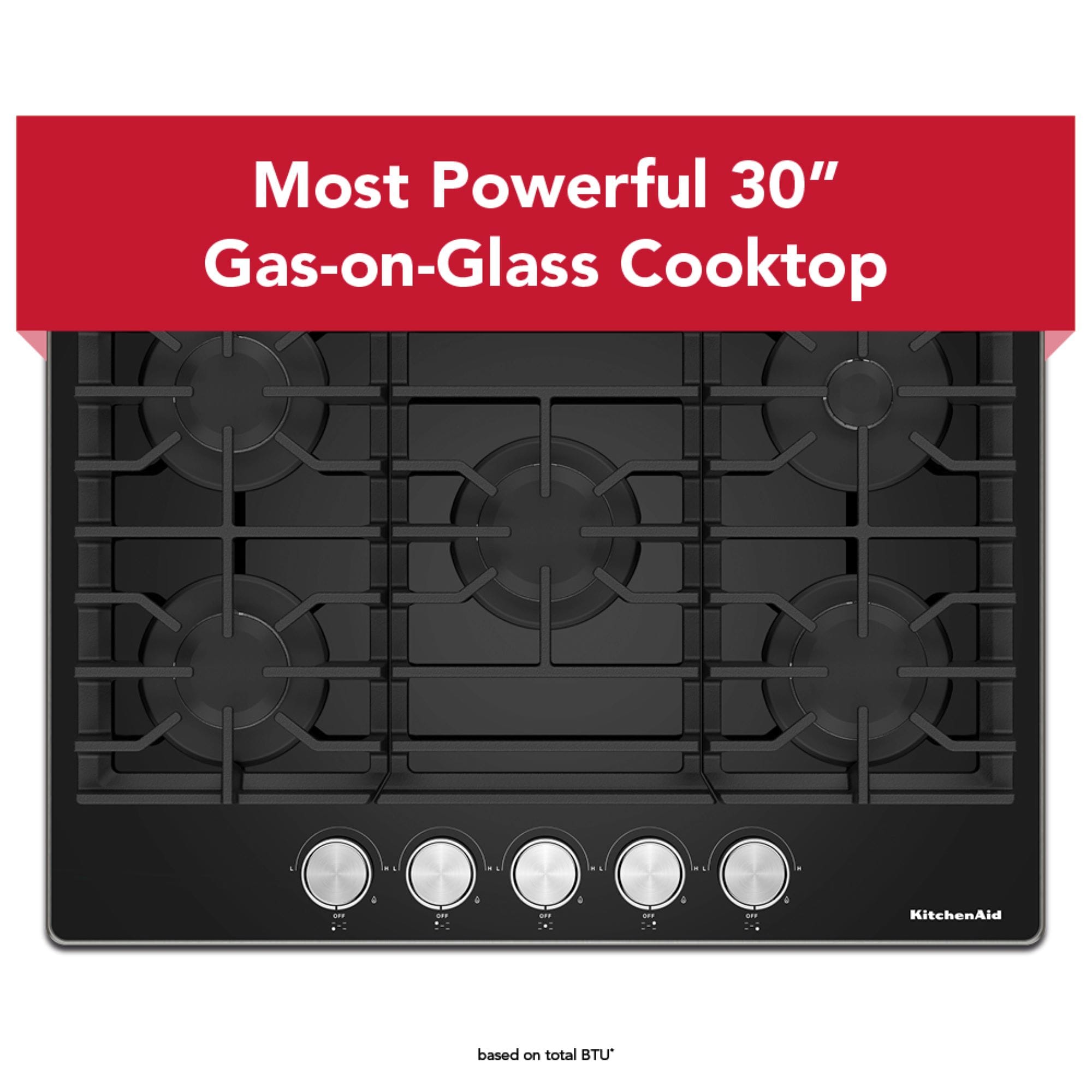 Kitchenaid glass cooktop best sale