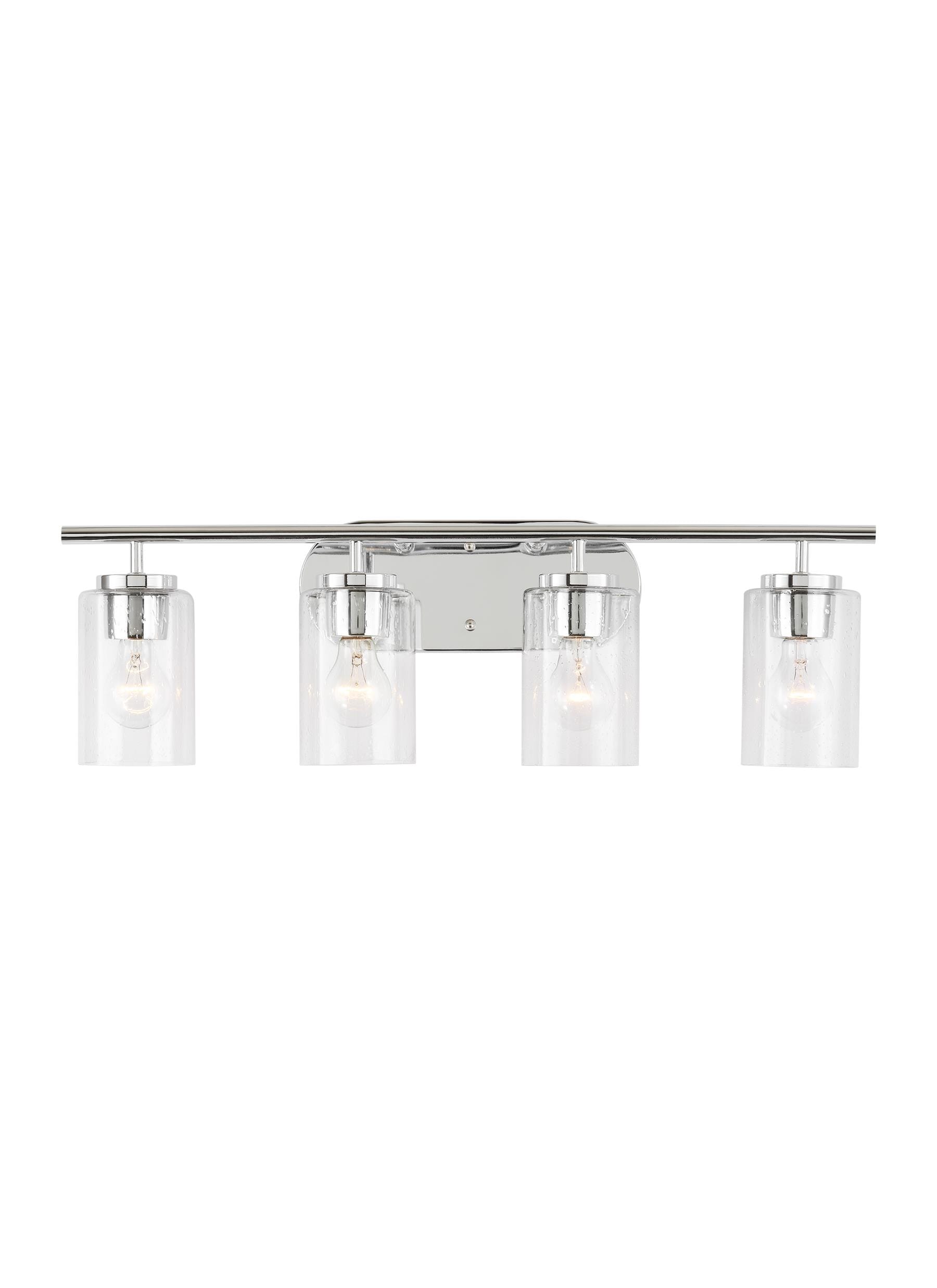 Sea Gull Lighting Oslo 3-Light Chrome Modern/Contemporary Vanity Light