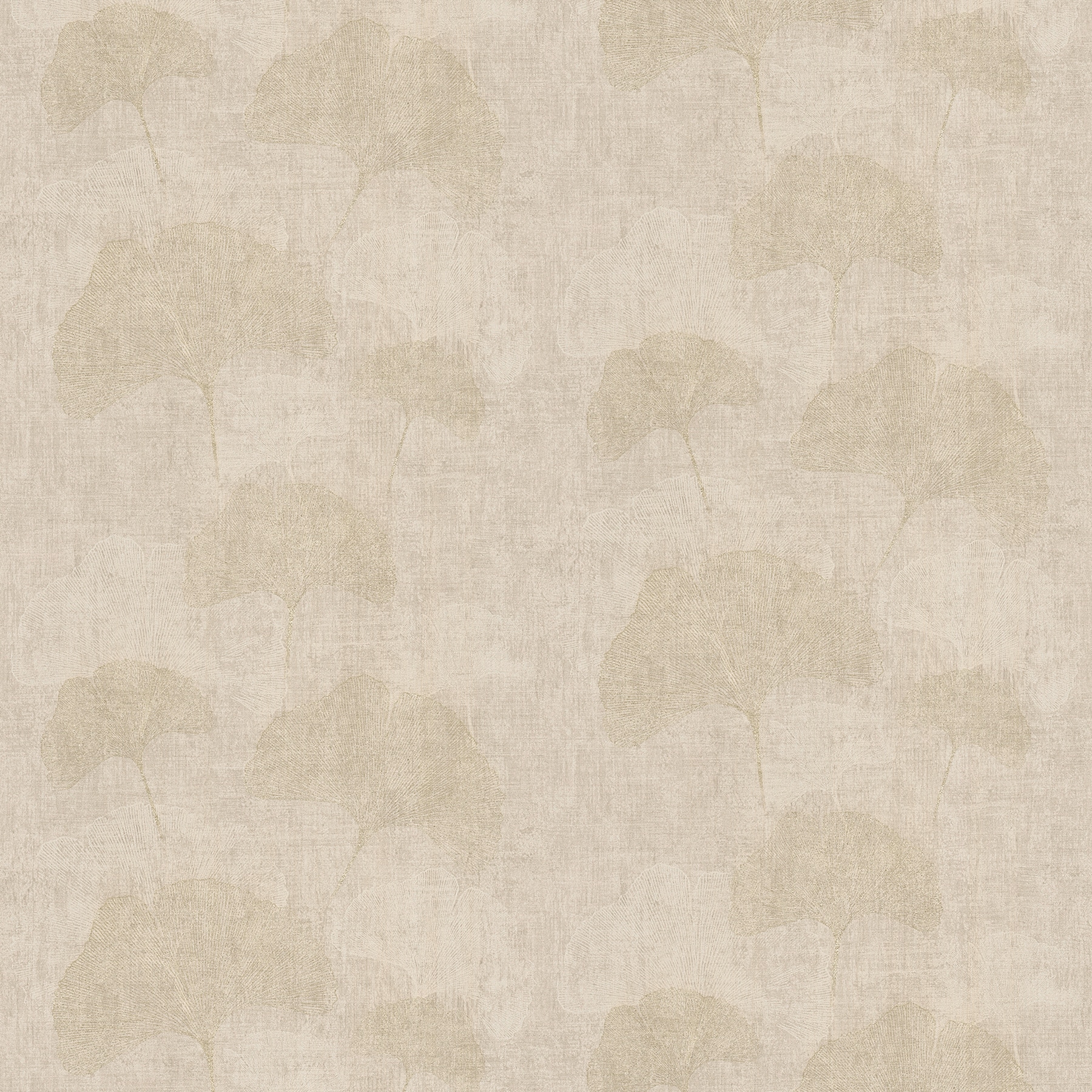 Advantage 4044-32265-5 Cuba 57.5-Sq. Feet Neutral Vinyl Floral Unpasted Wallpaper
