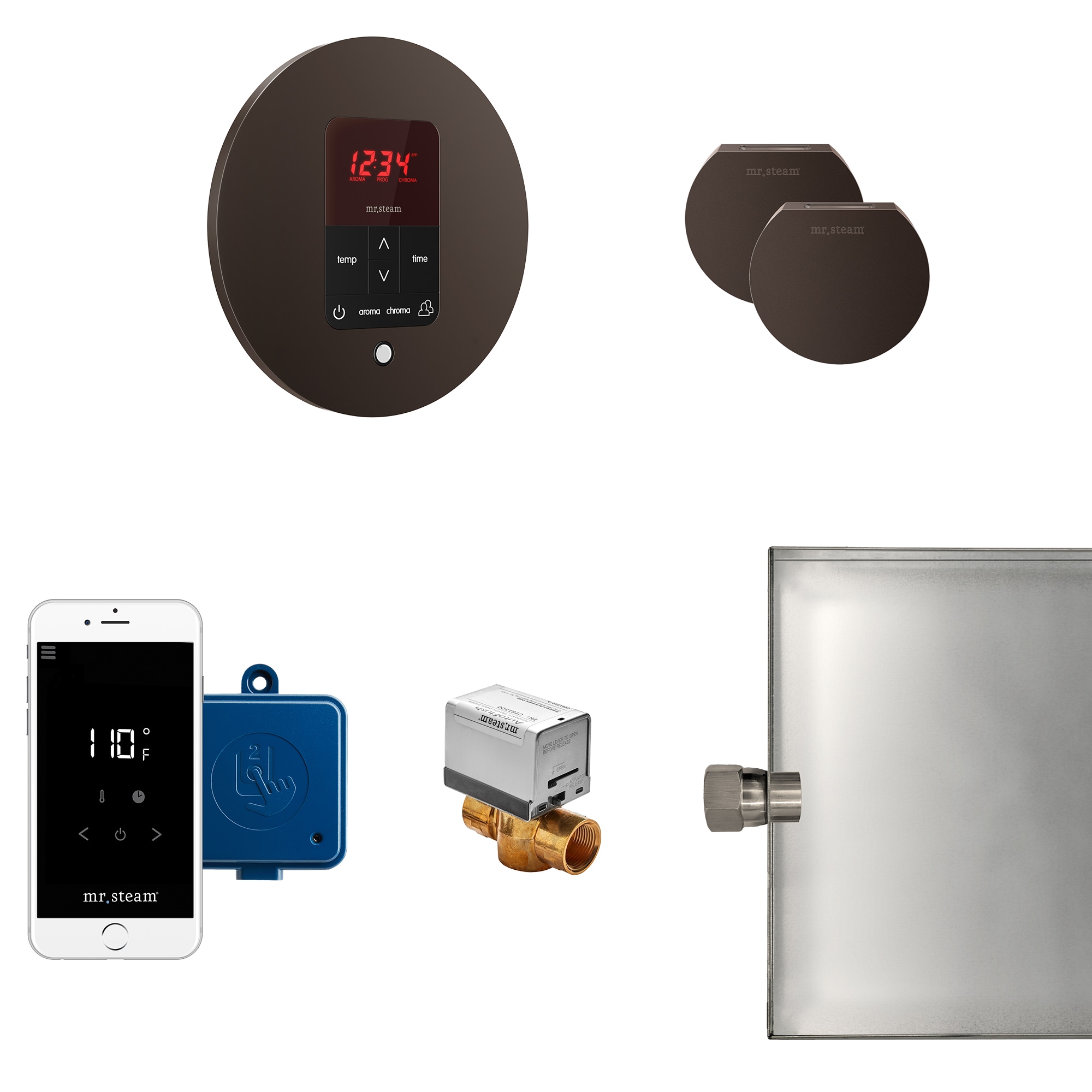 Mr. Steam MSBUTLERXRD-ORB 120-Watt Oil Rubbed Bronze Steam generator control kit