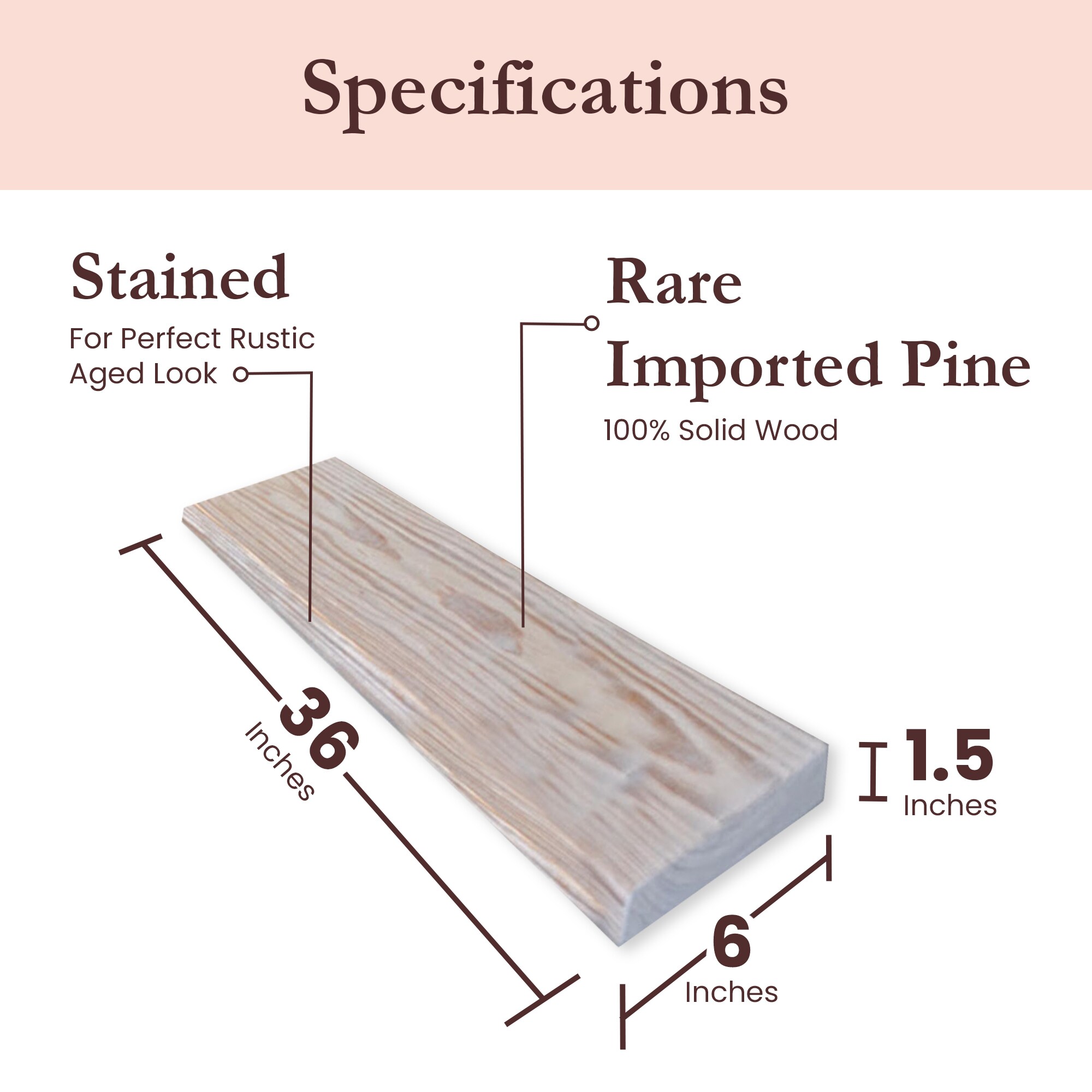 Willow & Grace 265472 Wall-Mounted-Shelving - View #3