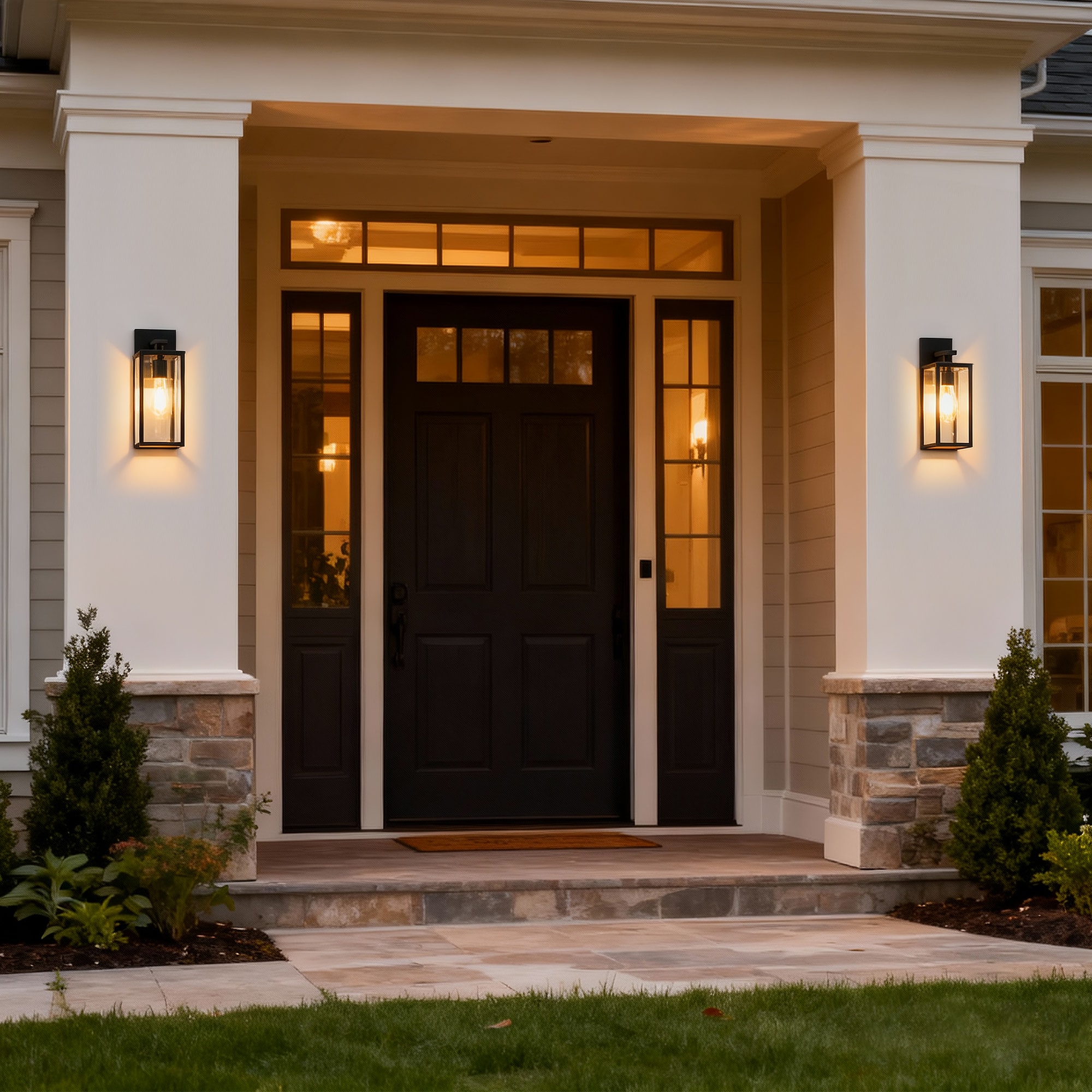 Edvivi EW615S-BK Outdoor-Wall-Lighting - View #2