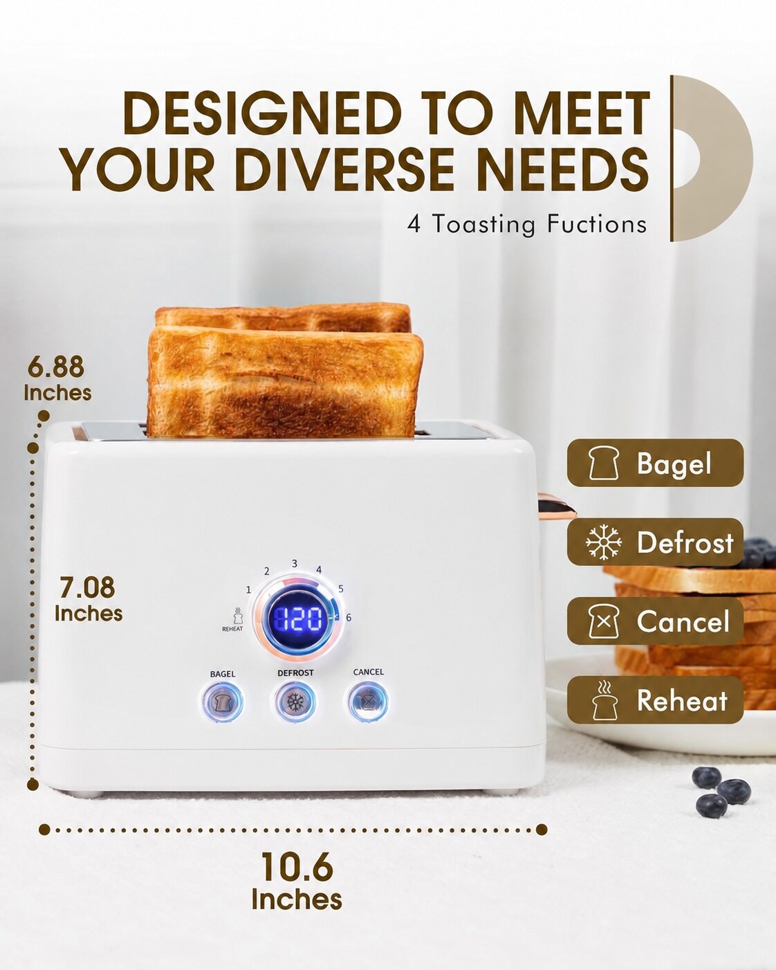 Aoibox LAB4MMDR toasters - View #5