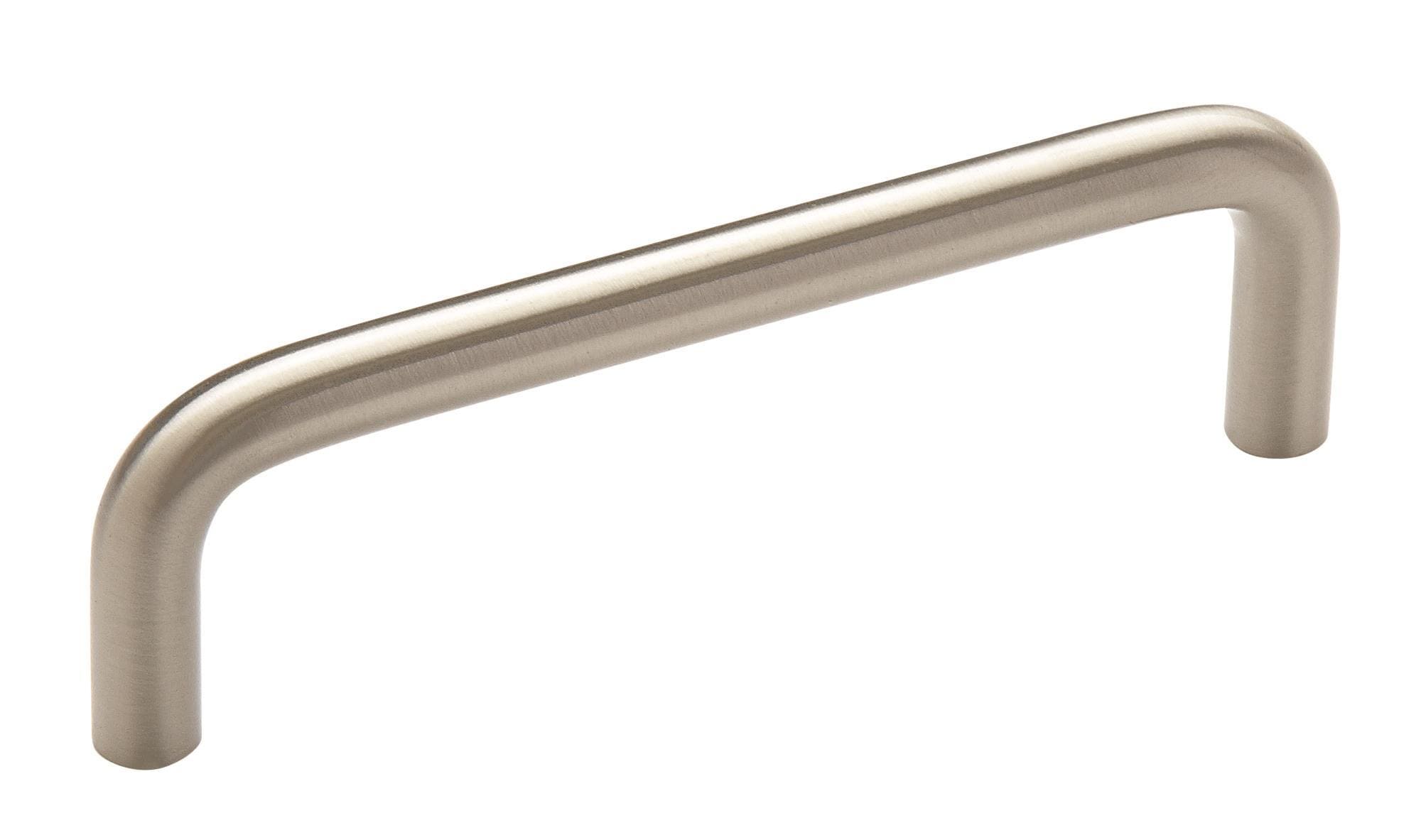 Amerock 10VMP867CSG10 Wire Pulls 3-1/2-in , 89mm Center to Center Satin Nickel Arch Handle 10 -Pack