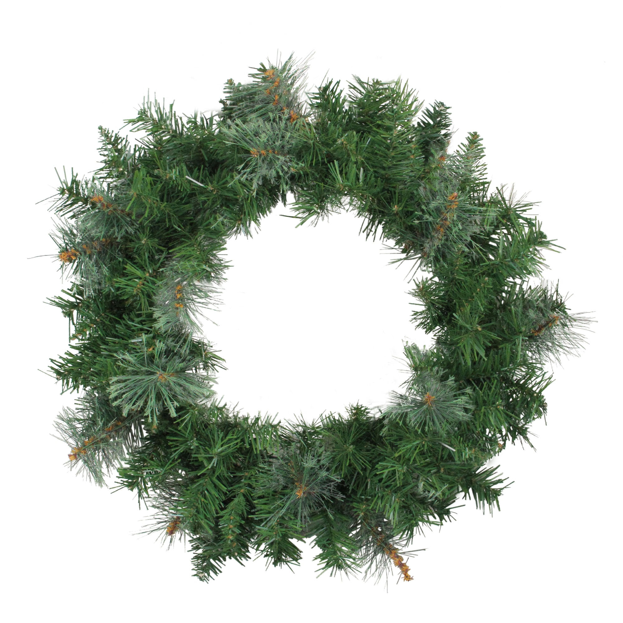 Northlight 31425090 24-in Indoor/Outdoor Green Cashmere pine Artificial Christmas Wreath
