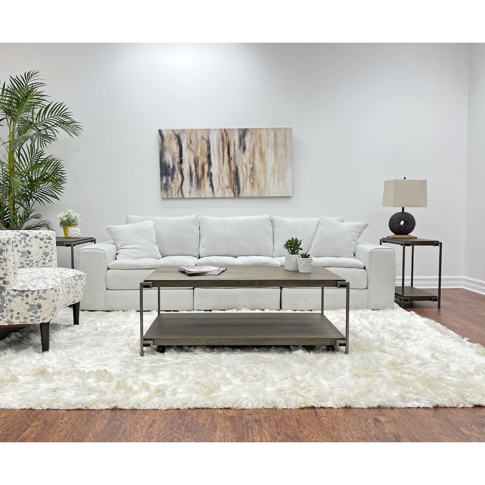 Roundhill Furniture OC2602-OA2612X2 Coffee-Tables - View #2