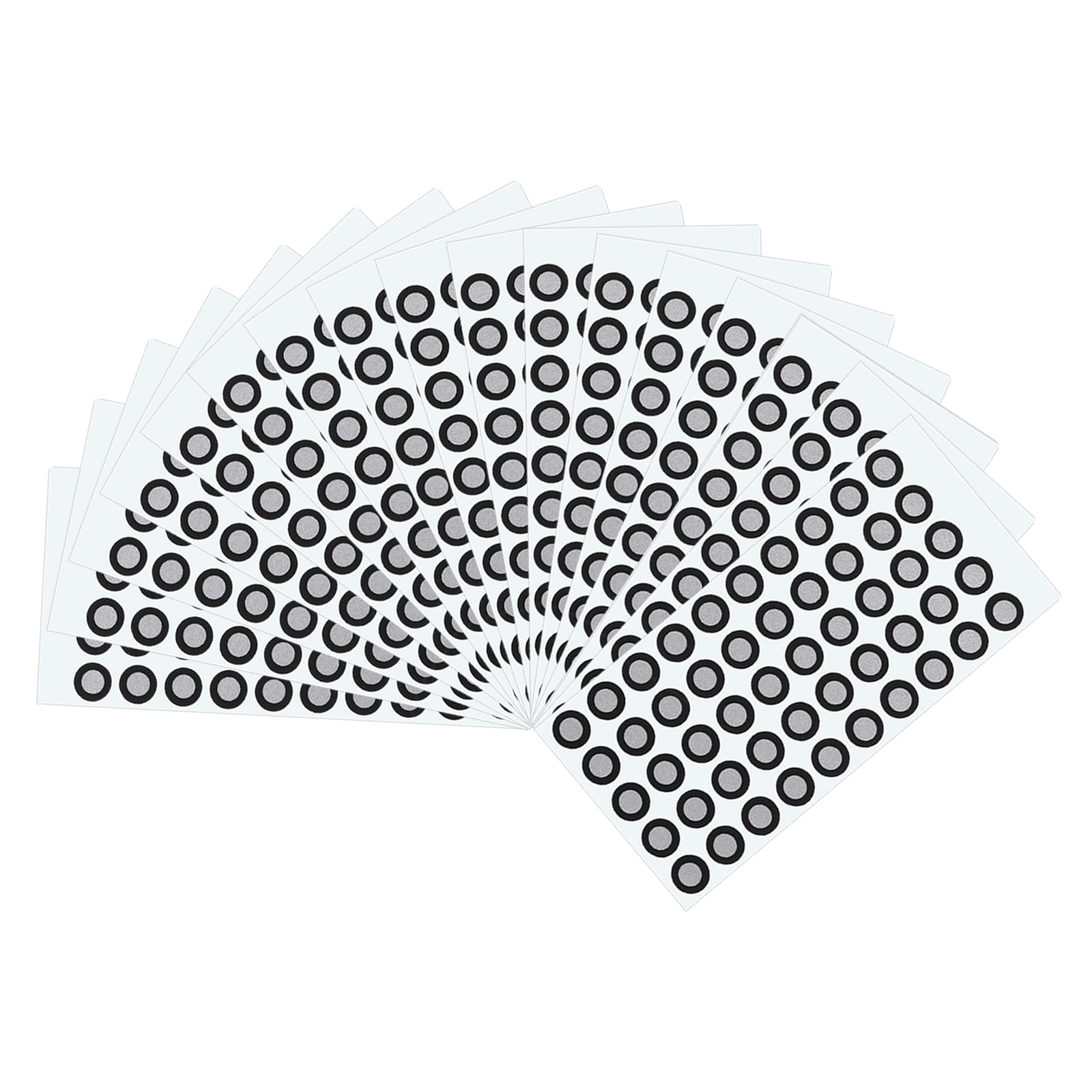 Unique Bargains 2400pcs 3D Scanner Markers 6mm High Reflective 3D Scanning Dots 3D Tracking Dots Reference Point 3D Target Diffuse Reflection Markers for Laser 3D Scanners(6x10mm) #S26050900UX6470