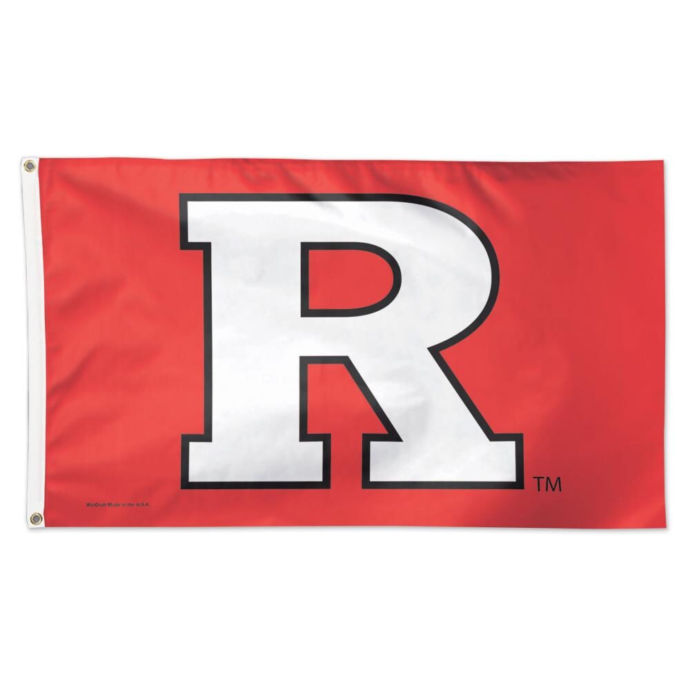 WinCraft Sports 02307115 5-ft W x 3-ft H Rutgers Scarlet Knights Flag