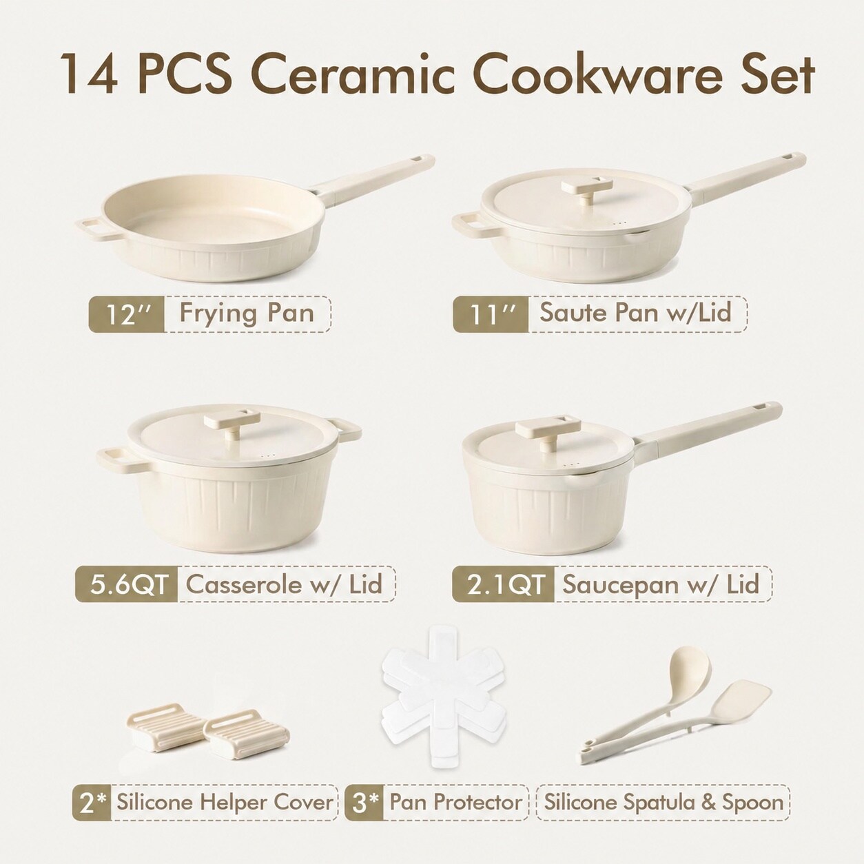 DHMHD LDH0821X355 Cooking-Pans-Skillets - View #3
