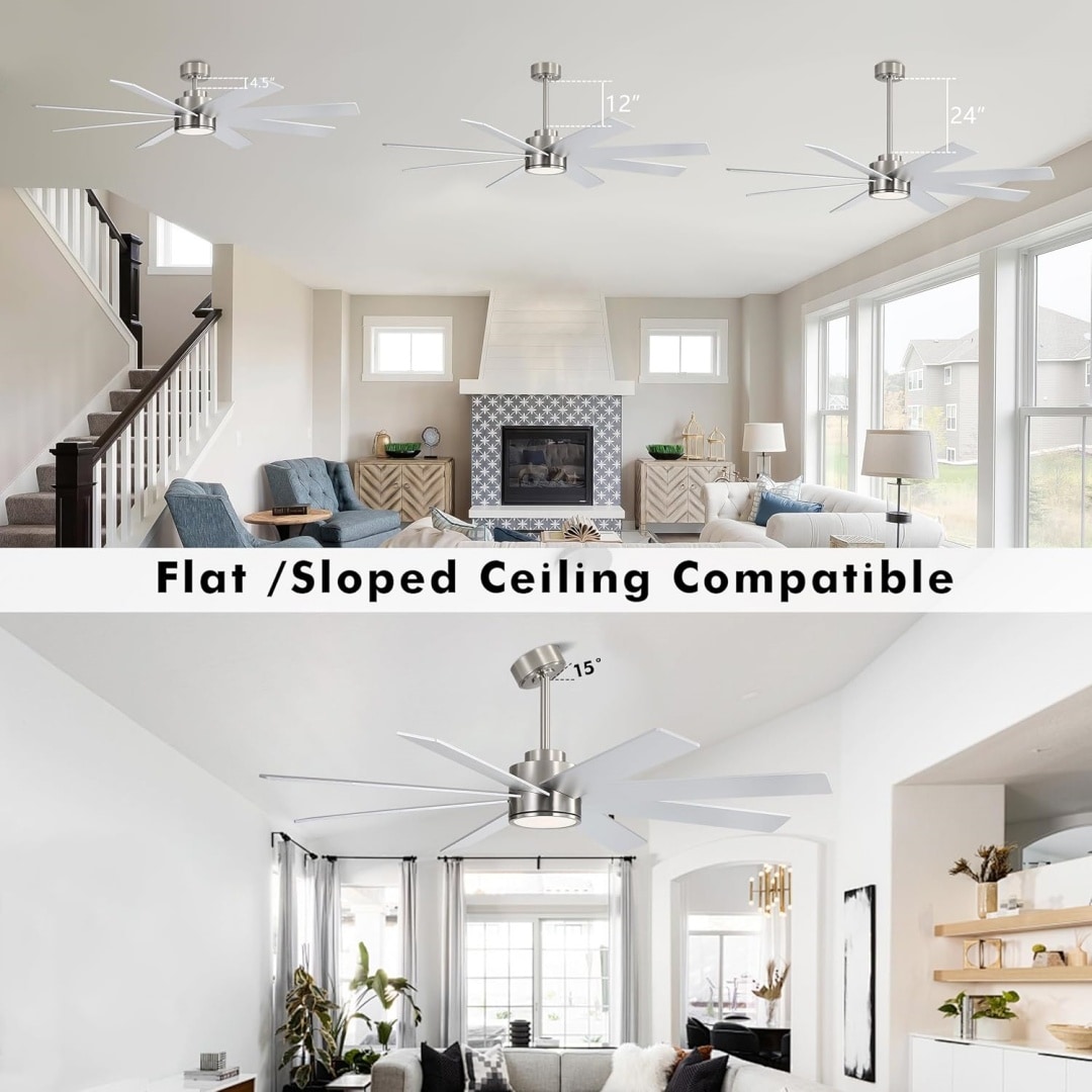 MLIAN WBCF-BS293-NS Ceiling-Fans - View #2
