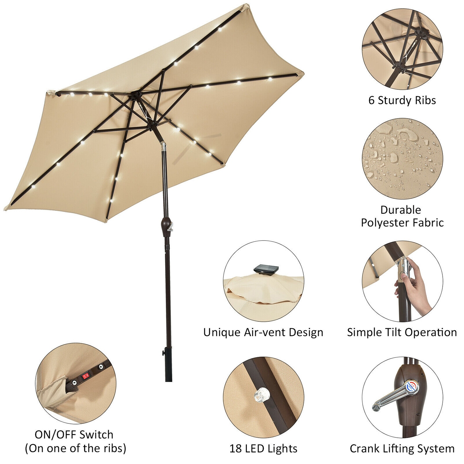 Forclover HYFC-UM705BE Umbrellas-2 - View #6