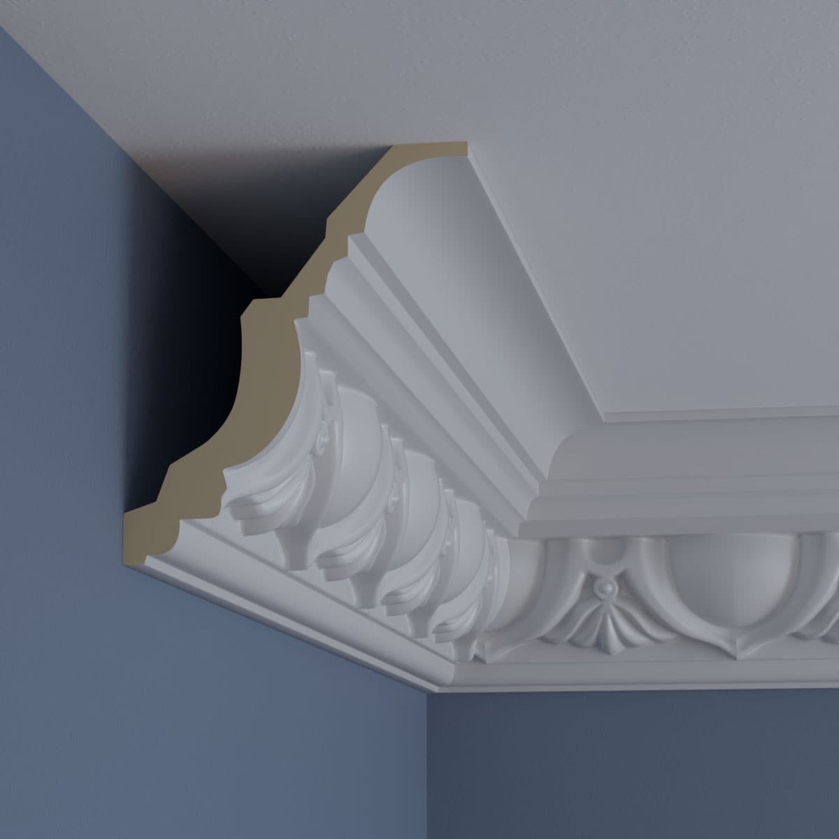Ekena Millwork MLD07X06X09AR-CASE-2 Crown-Moulding - View #10